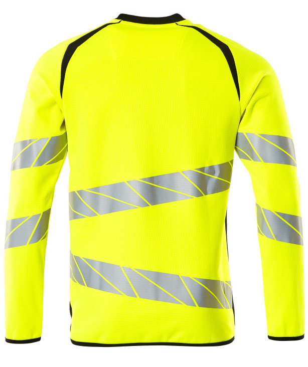 Mascot Accelerate Safe sweatshirt, Hi-vis&nbsp;Gul/Sort