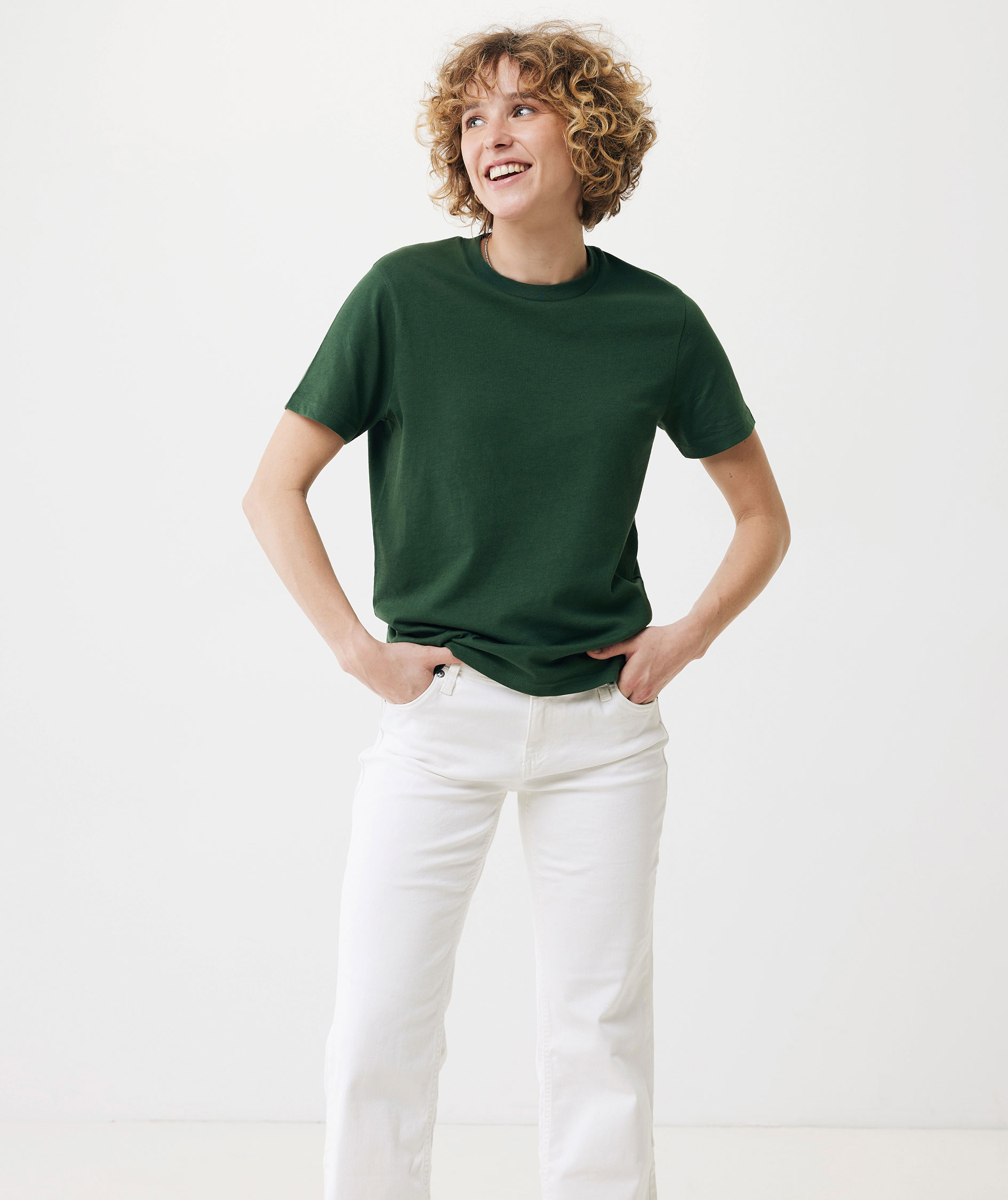 Iqoniq Brett T-shirt, Forest Green, large image number 14