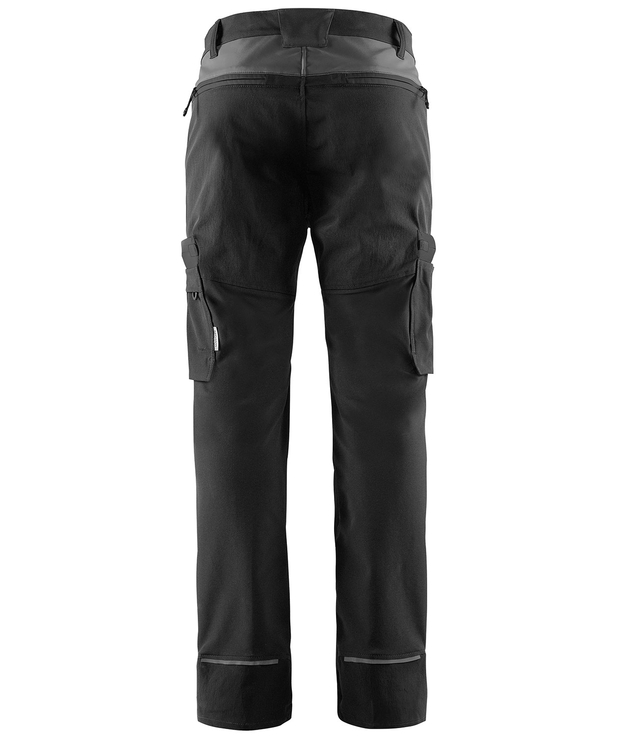 Fristads arbetsbyxa 2653 LWS full stretch, Svart/Gr&aring;, large image number 3