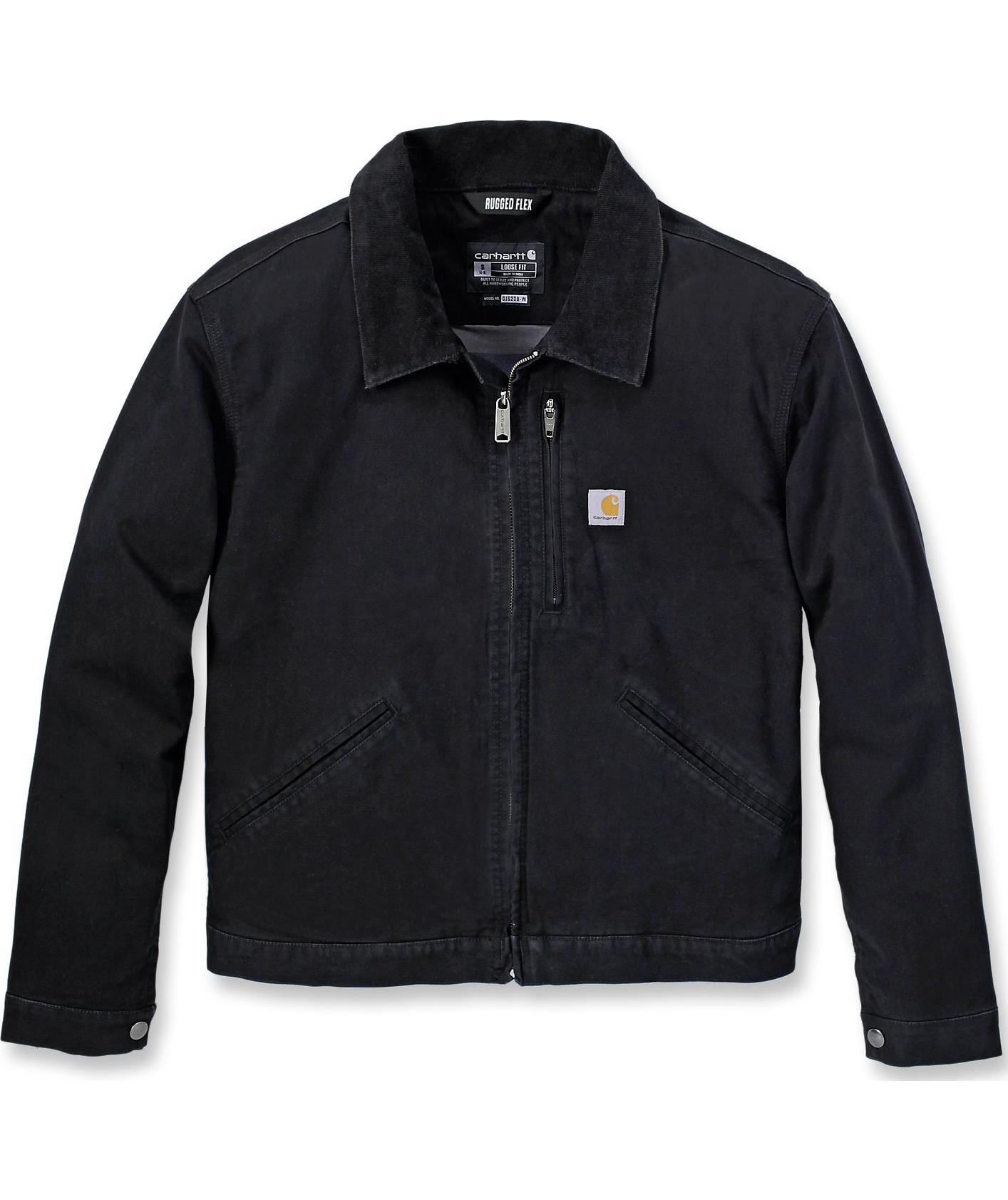 Carhartt Rugged Flex Detroit Damen Jacke, Black, Black, swatch