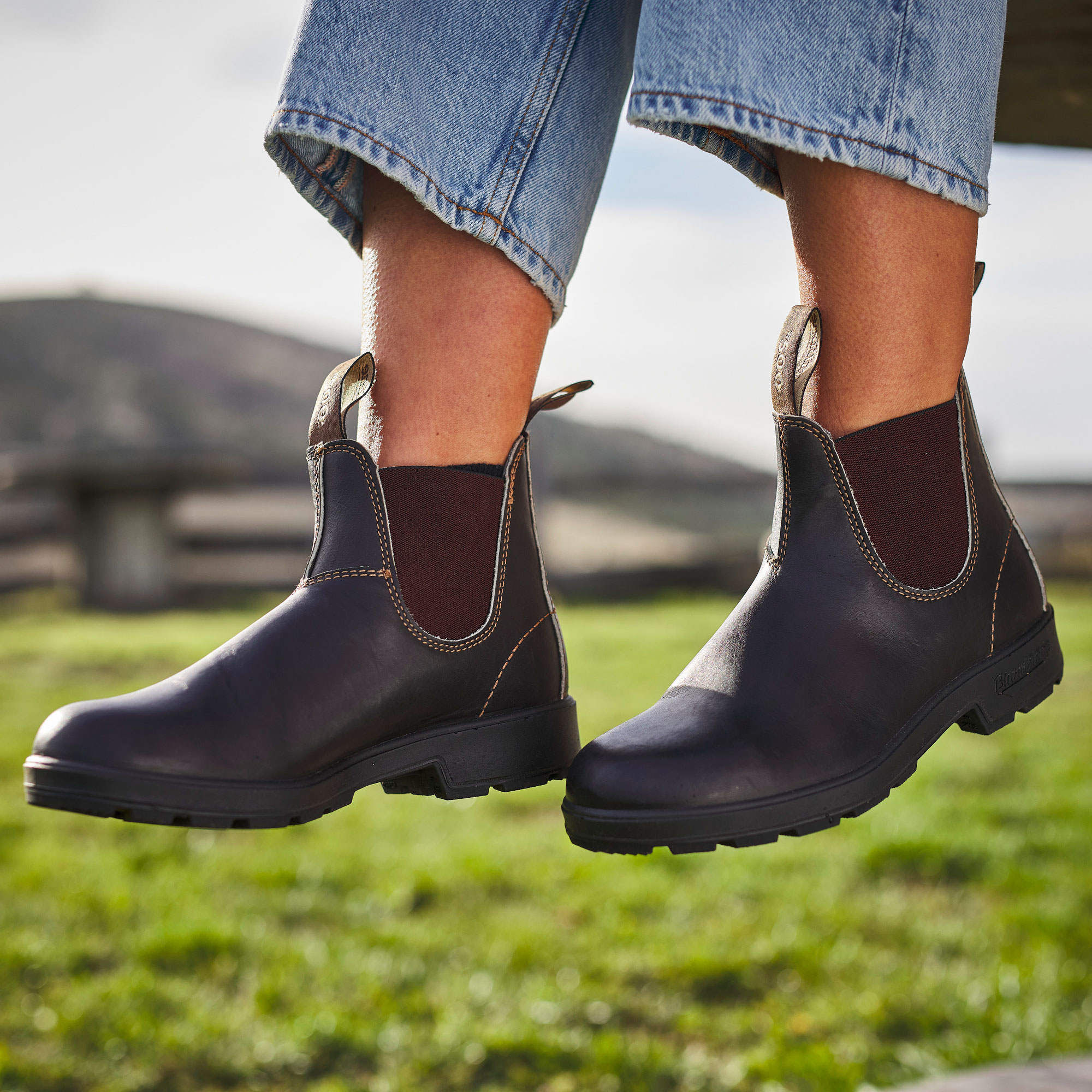 Blundstone 500 st&oslash;vler, Brun, large image number 3