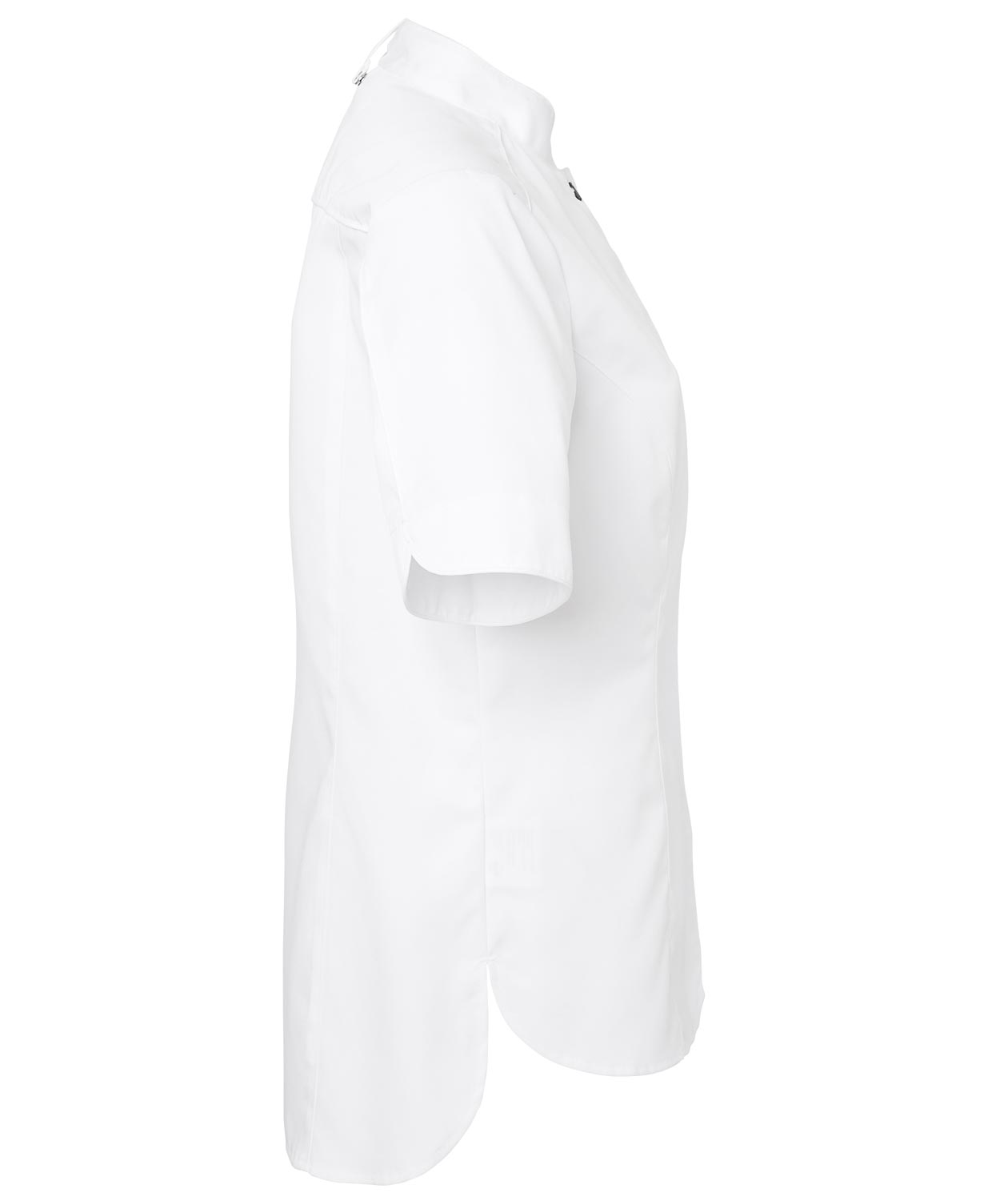 Segers 1024 slim fit kort&auml;rmad kockskjorta dam, Vit