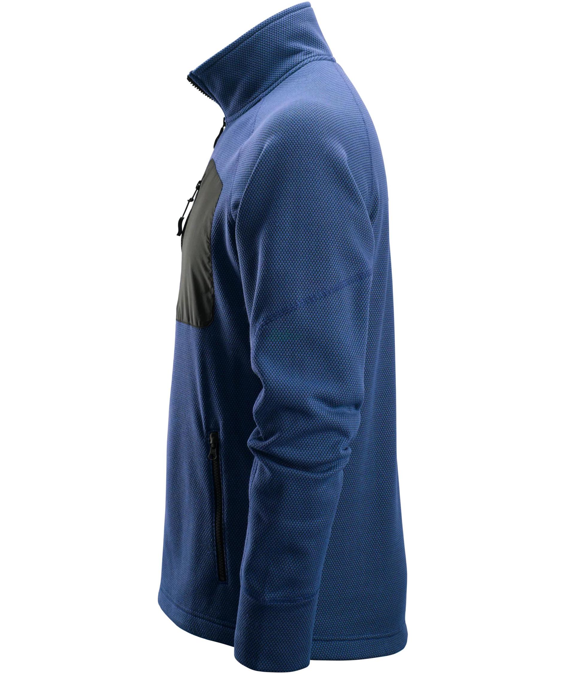 Snickers FlexiWork fleece cardigan 8042, Deep Blue/Black, large image number 5