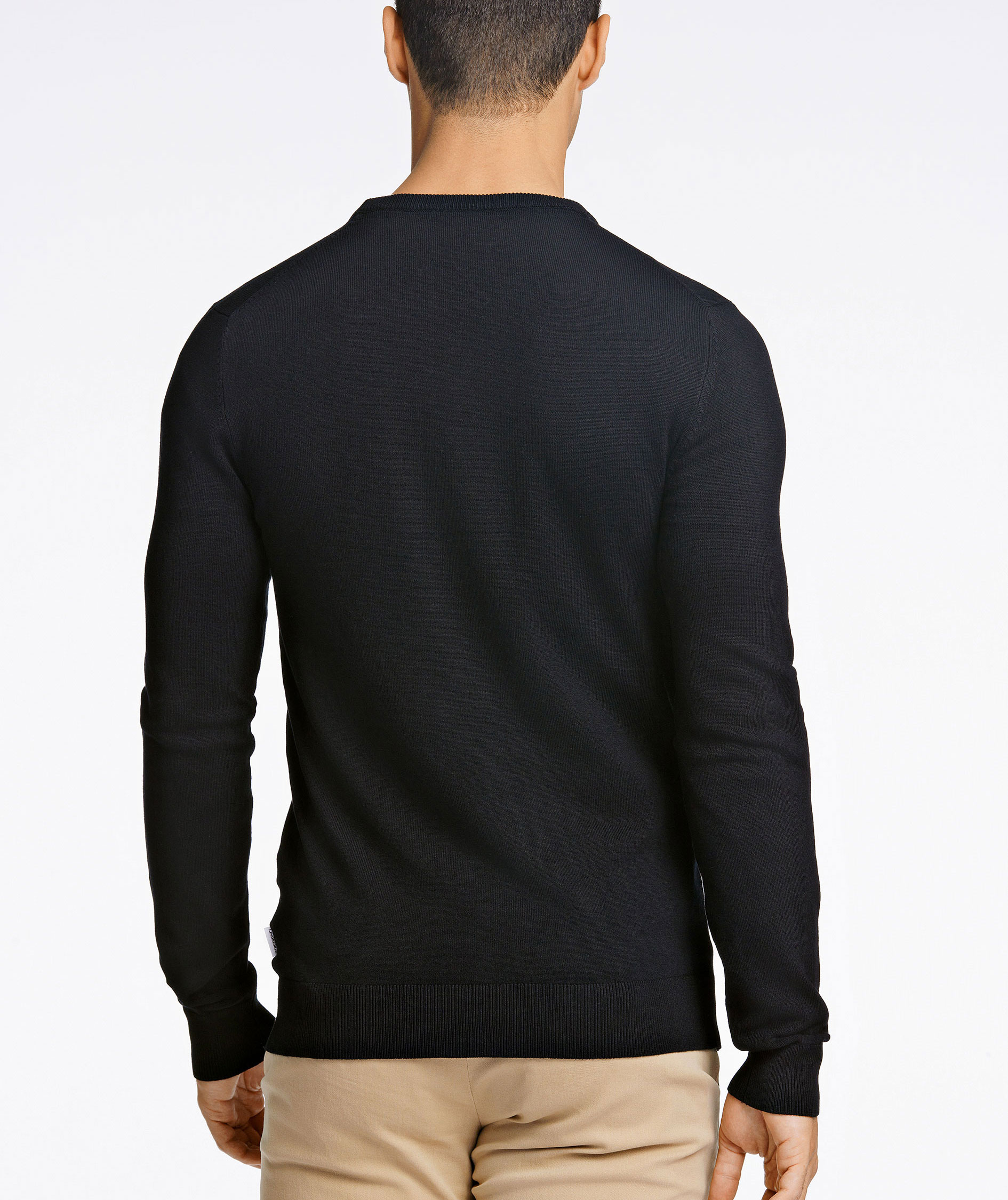 Lindbergh stickad tr&ouml;ja, Black, large image number 7