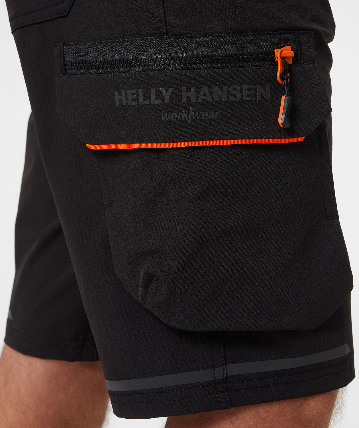 Helly Hansen Kensington serviceshorts full stretch, Svart, large image number 5