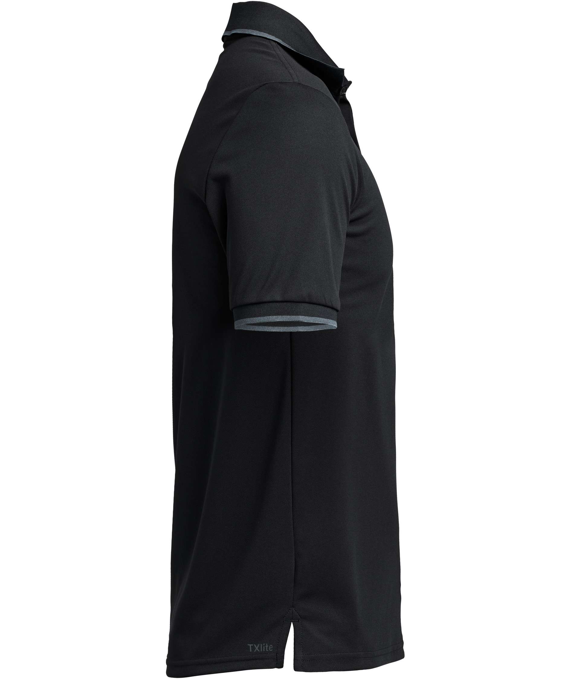 Tenson TXlite Q-dry polo T-skjorte, Black, large image number 2
