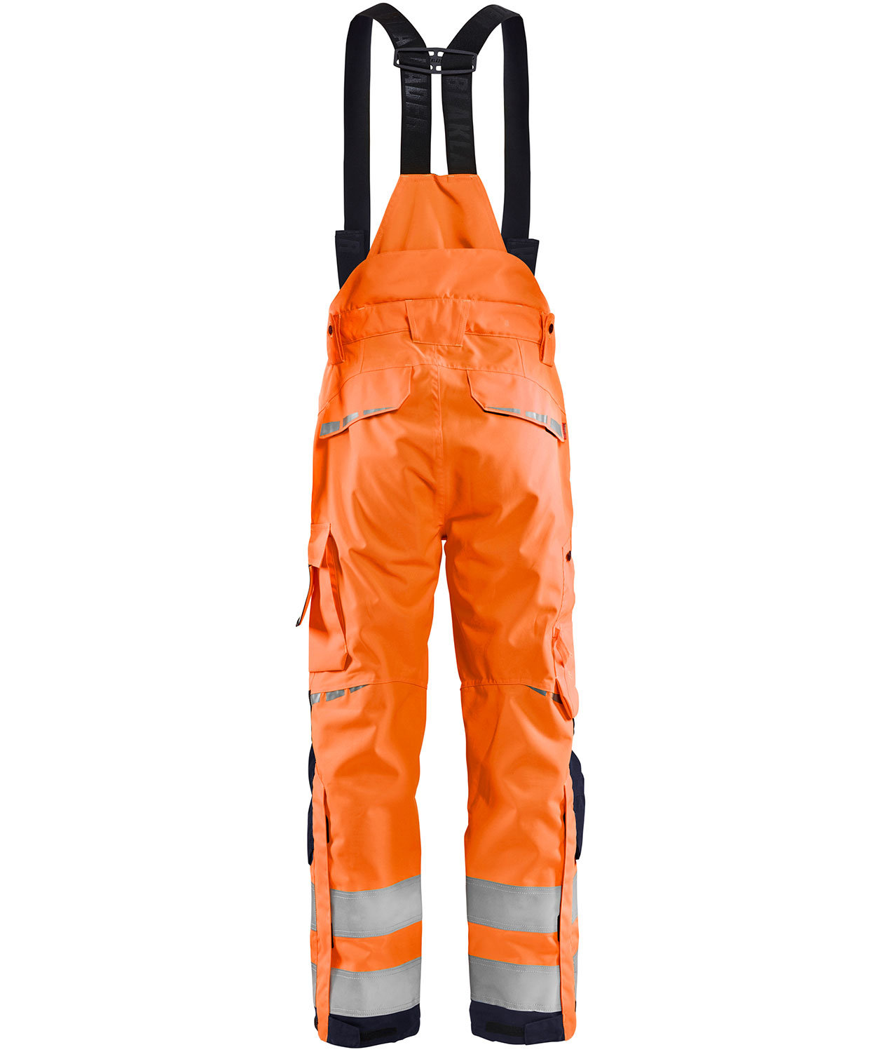Bl&aring;kl&auml;der skalbukser, Hi-vis&nbsp;Orange/Marine, large image number 1