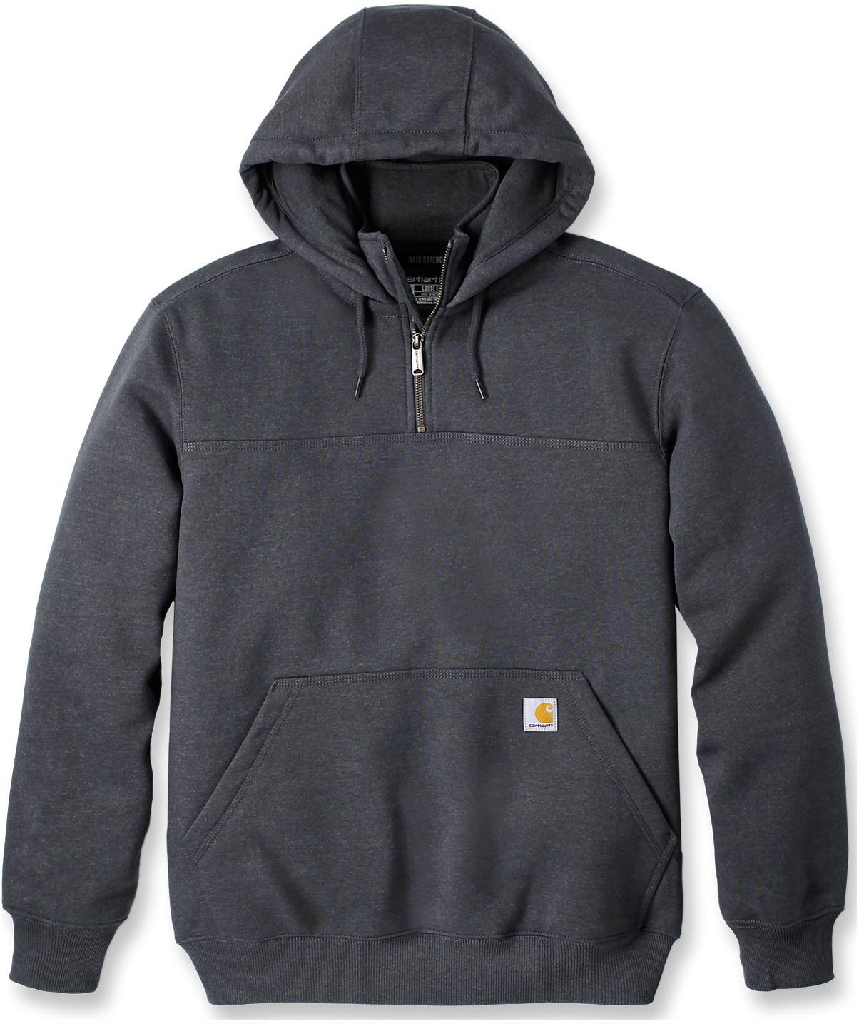 Carhartt Rain Defender hettegenser, Carbon Heather