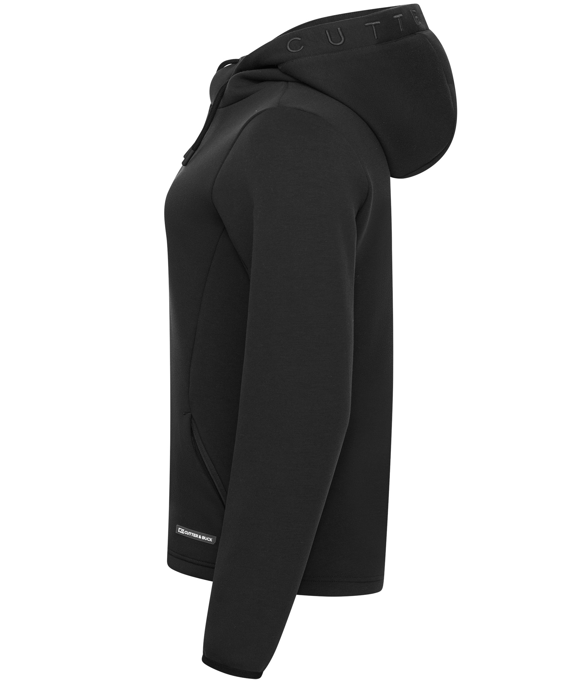 Cutter & Buck Pemberton Damen Hoodie, Black, large image number 4