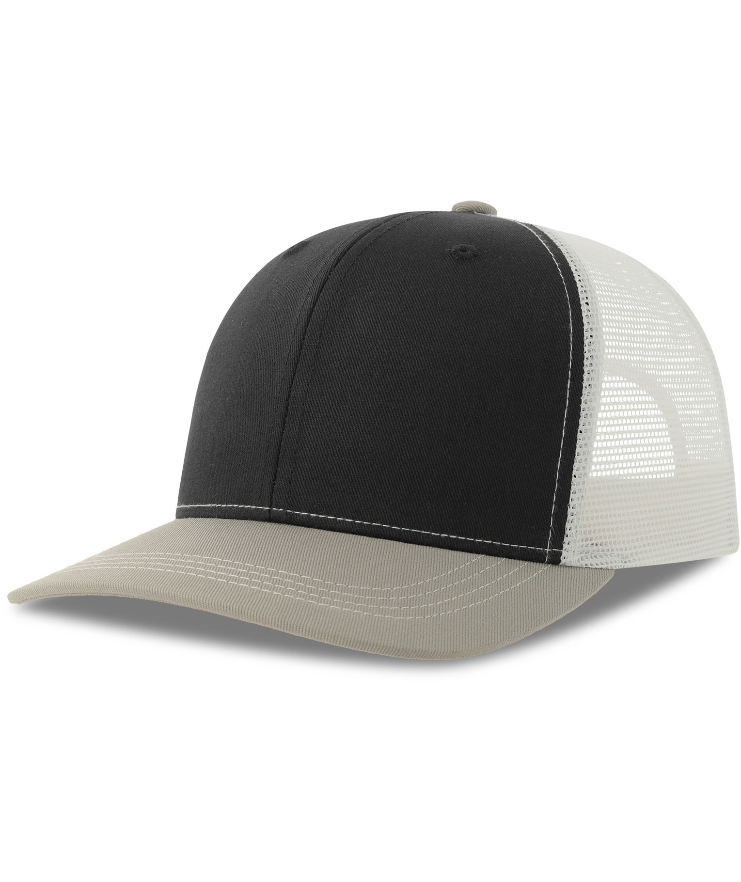 Black/Grey Melange/White