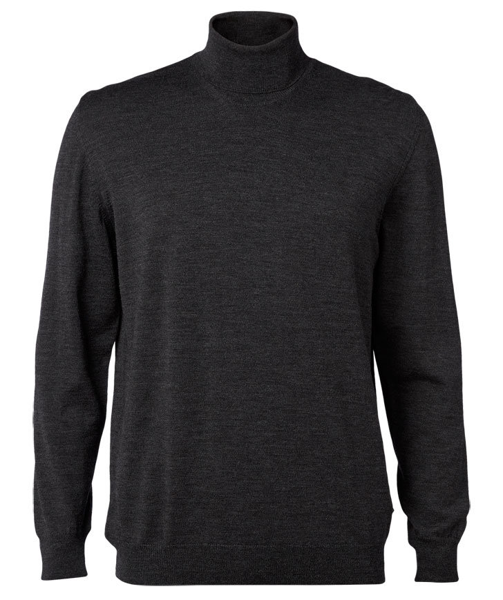 Clipper Milan tr&ouml;ja/polotr&ouml;ja med merinoull, Charcoal