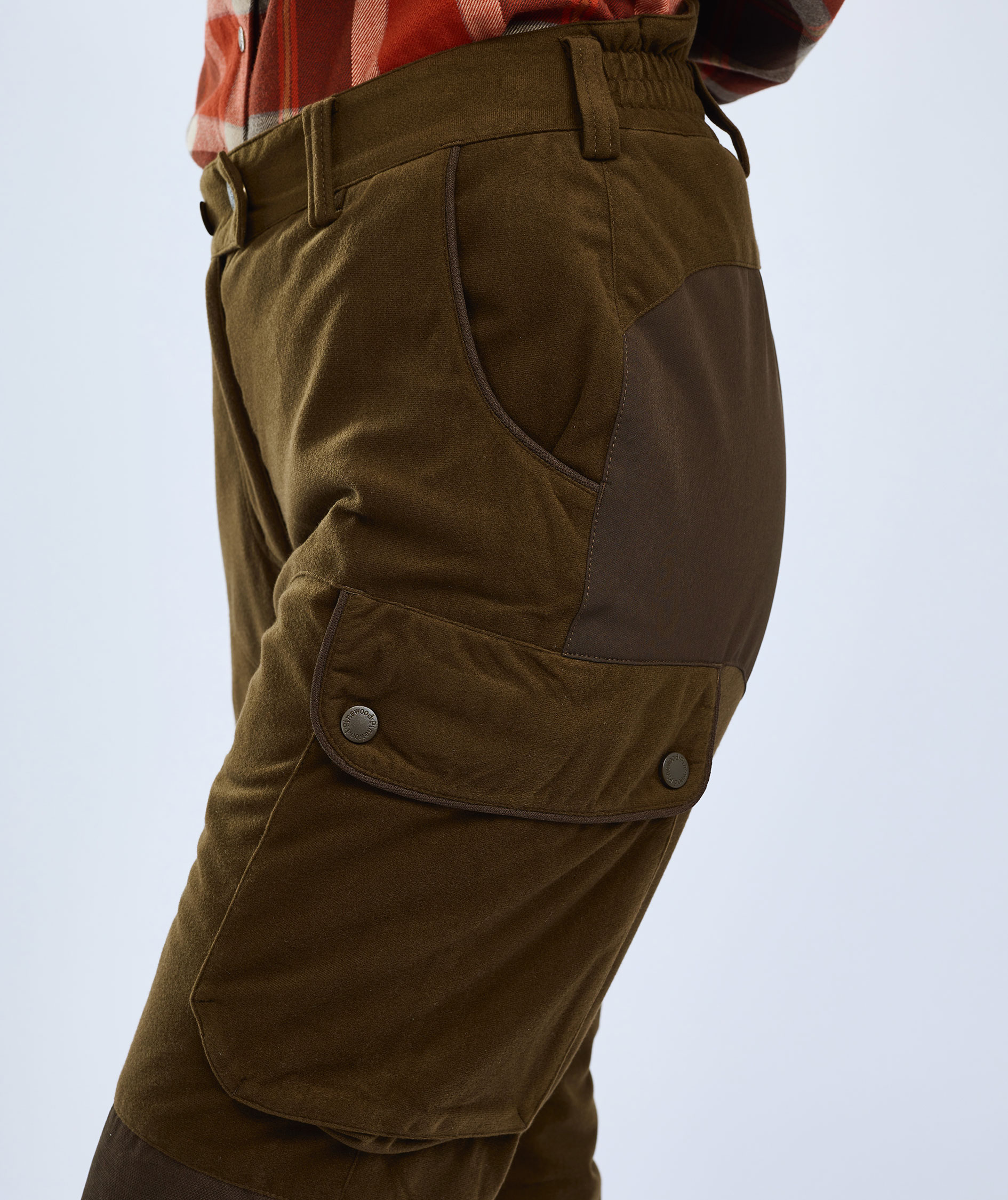 Pinewood&nbsp;Sm&aring;land Forest dame bukser, Suede Brown, large image number 4