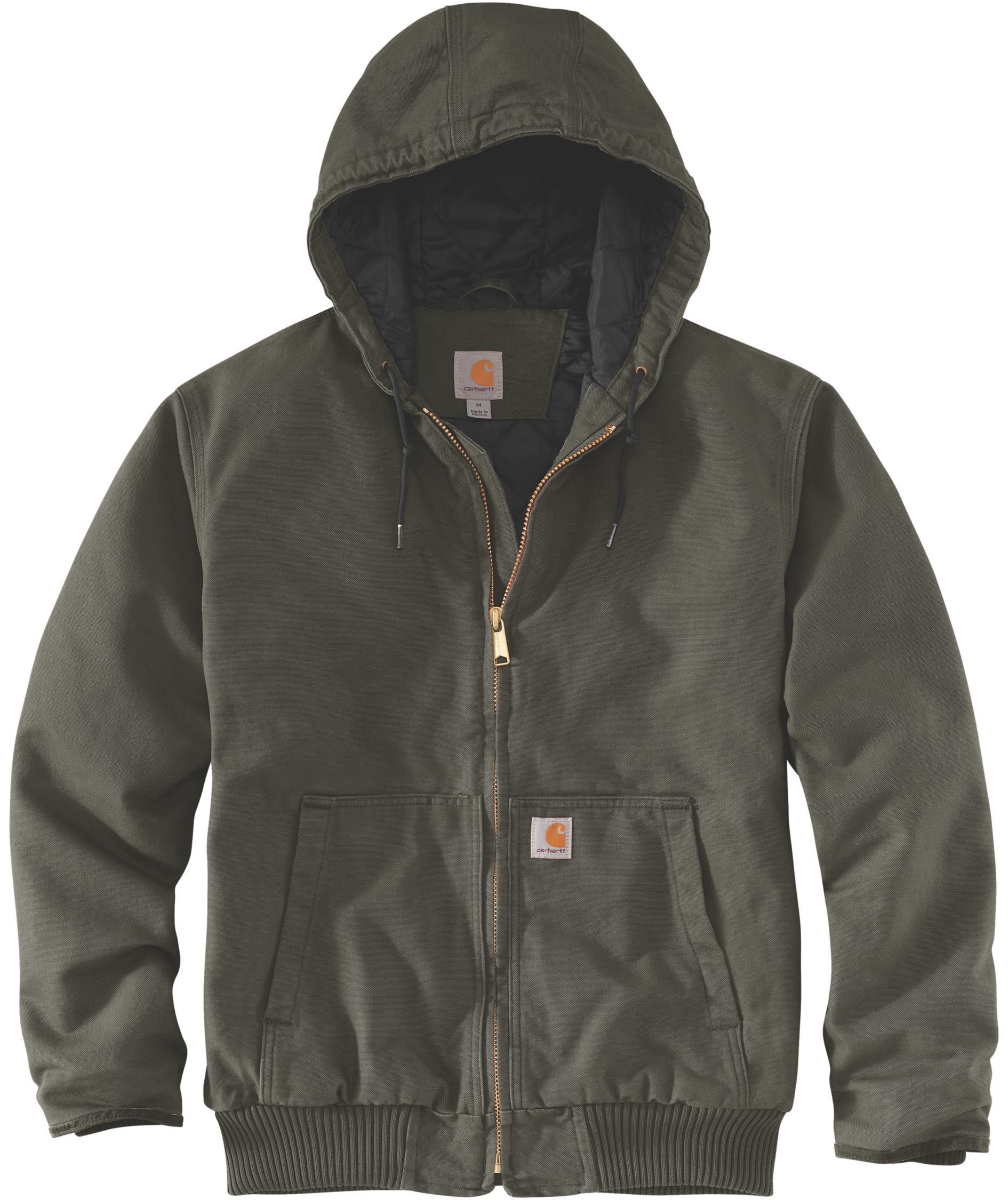 Carhartt Duck Active arbetsjacka, Moss, Moss, swatch