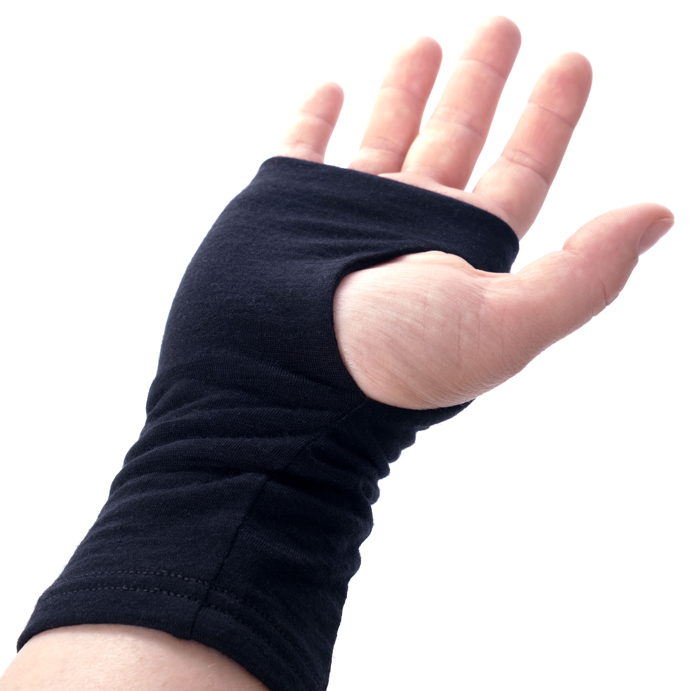 Westborn uld h&aring;ndledsvarmere, Black