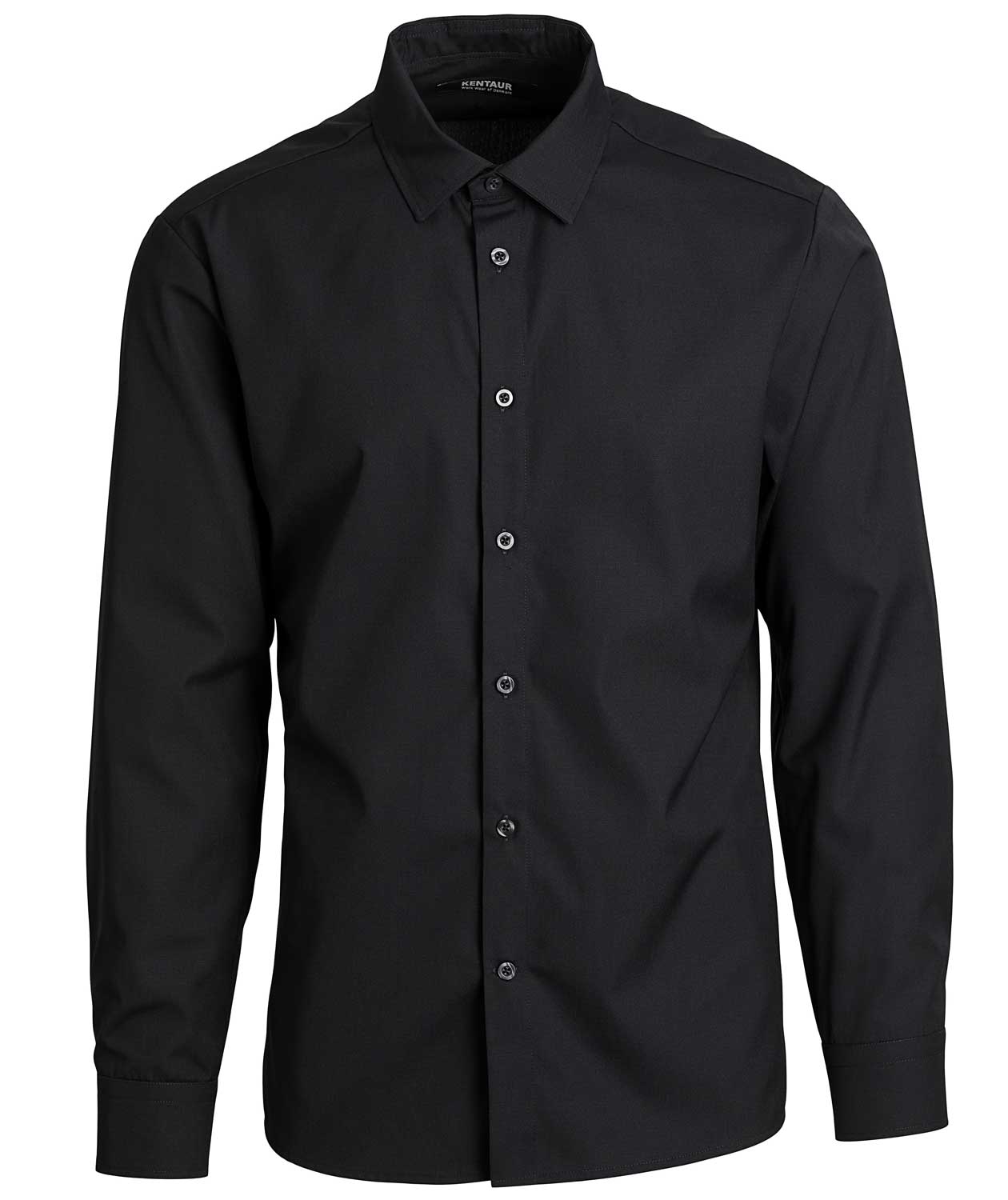 Kentaur modern fit skjorta, Svart