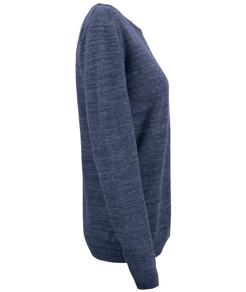 Cutter & Buck Eatonville women's knitted pullover, Navy melange, large image number 5