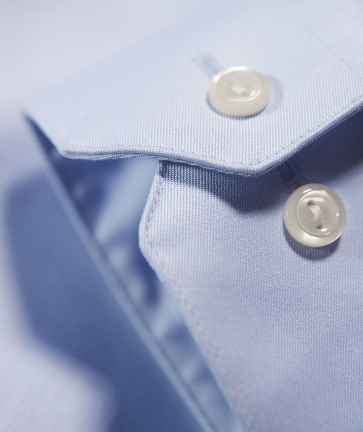 Lindbergh Fine Twill Modern fit skjorte, Lys Bl&aring;, large image number 6