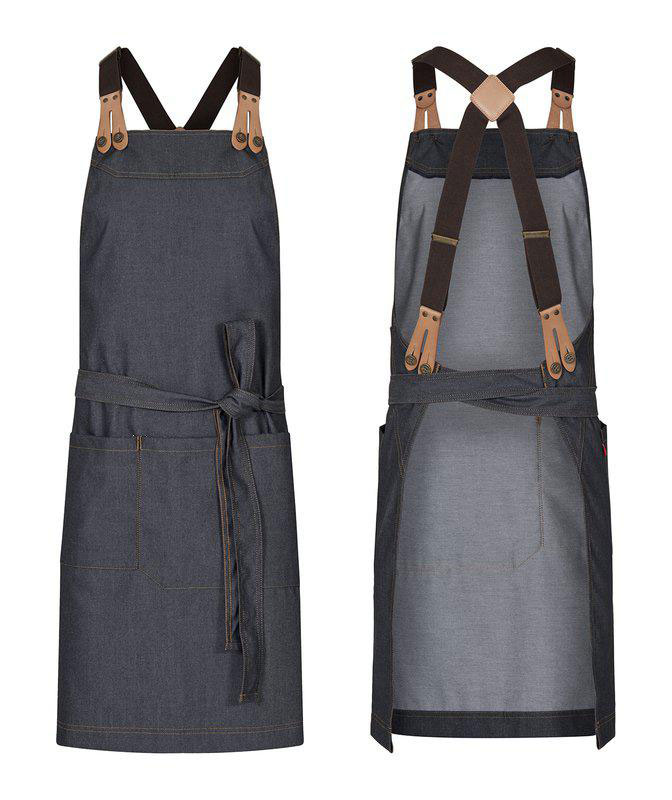 Segers 4078 Latzsch&uuml;rze mit Tasche, Dunkelblau Denim, Dunkelblau Denim, large image number 5