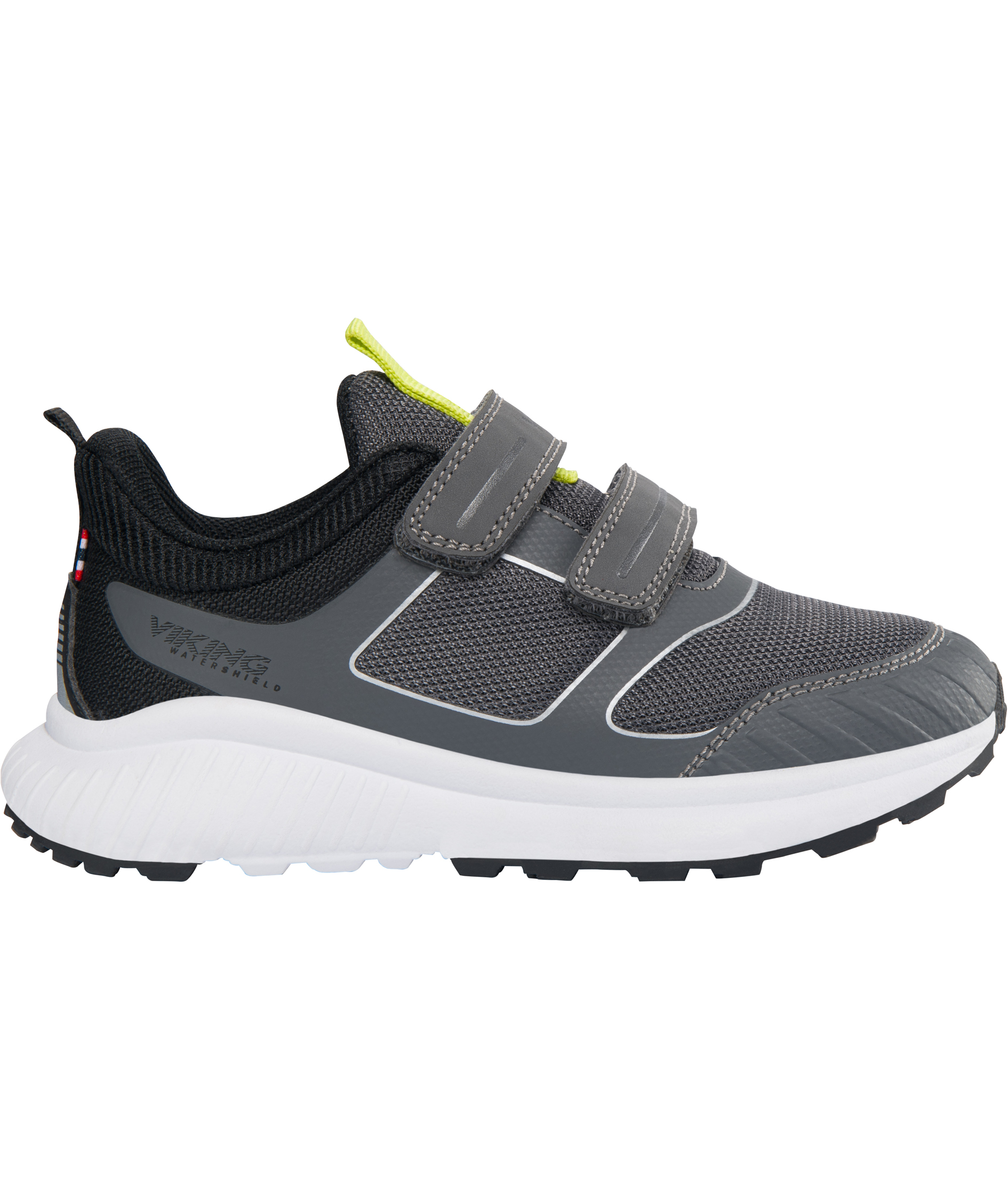 Viking Aery WP 2V sneakers till barn, Black/Charcoal