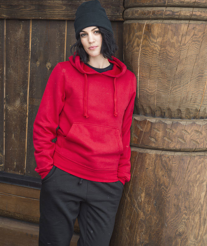 Clique Basic hoodie, R&ouml;d