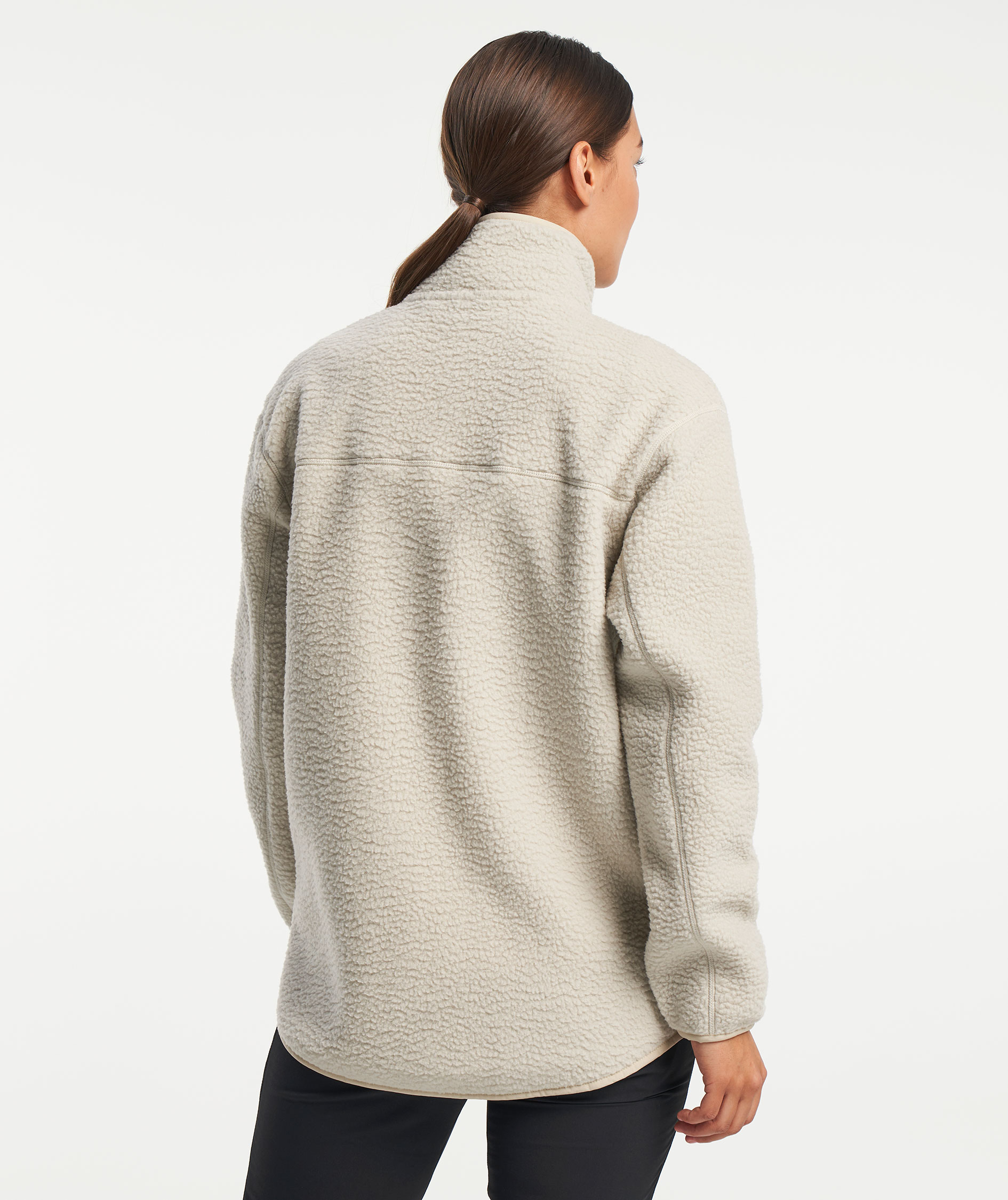 Tenson Yoke dame fiberpelsjakke, Sand, large image number 9