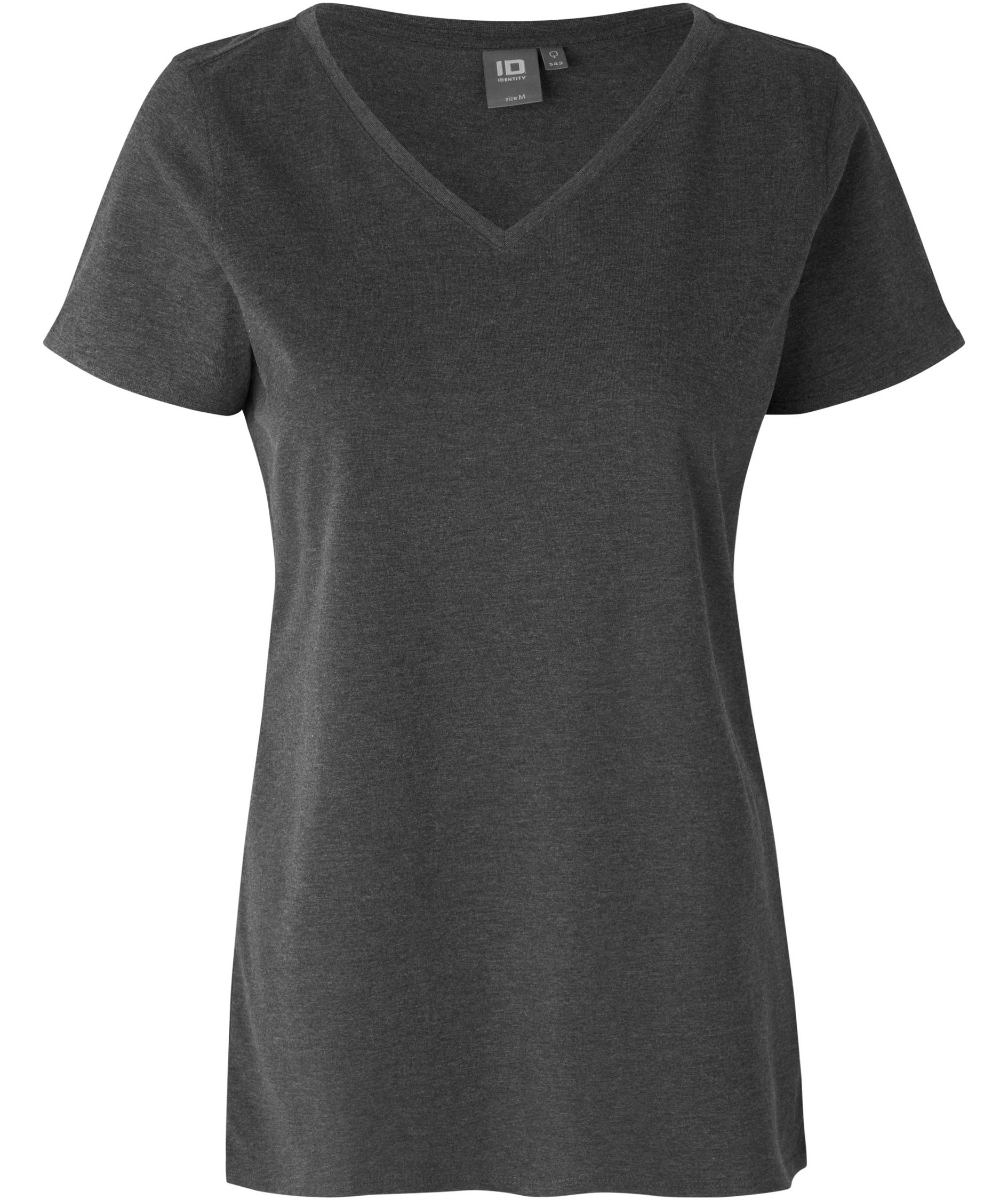ID CORE T-shirt dam, Antracit Grey Melerad