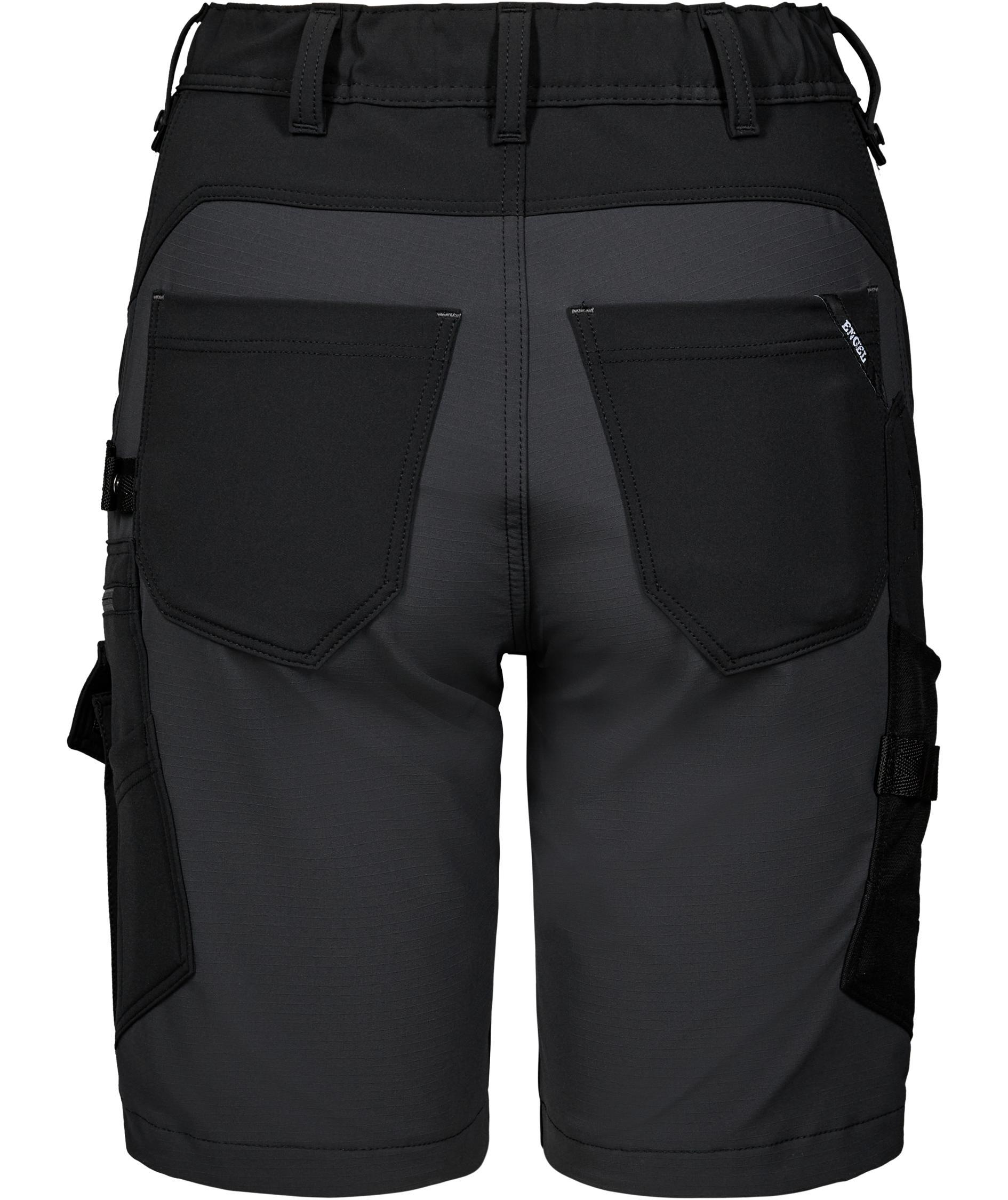 Engel Entire women's work shorts full stretch, Black/Anthracite Grey, large image number 2