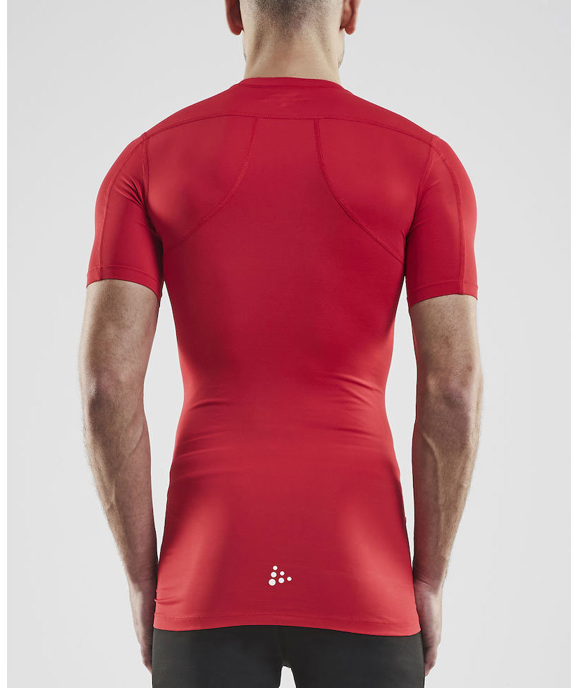 Craft Pro Control Kompressions-T-Shirt, Bright red, large image number 2