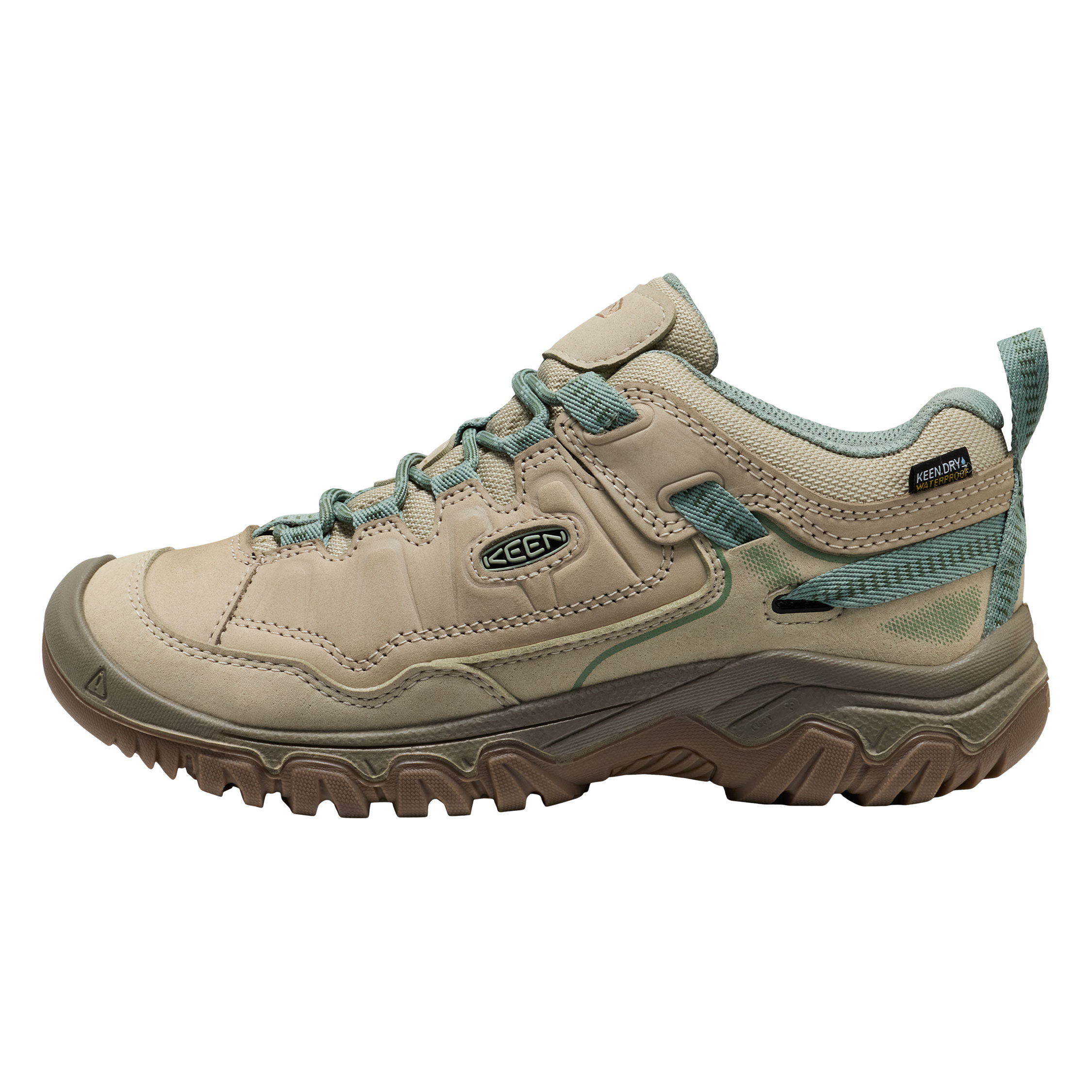 Keen Targhee IV WP women's hiking shoes, Abbey Stone/Lily Pad, large image number 3