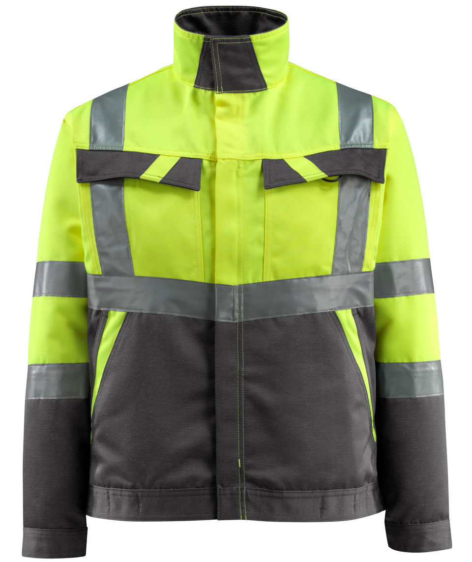 Mascot Safe Light Forster arbeidsjakke, Hi-vis Gul/M&oslash;rk antrasitt, Hi-vis Gul/M&oslash;rk antrasitt, swatch