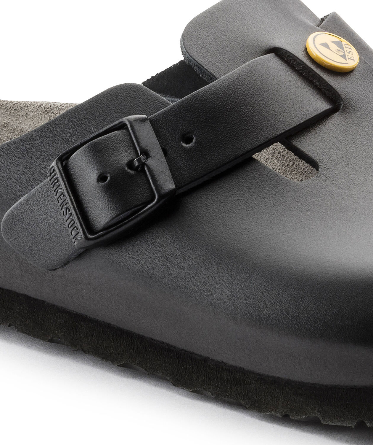 Birkenstock Boston ESD Regular Fit sandaler, Svart, large image number 6