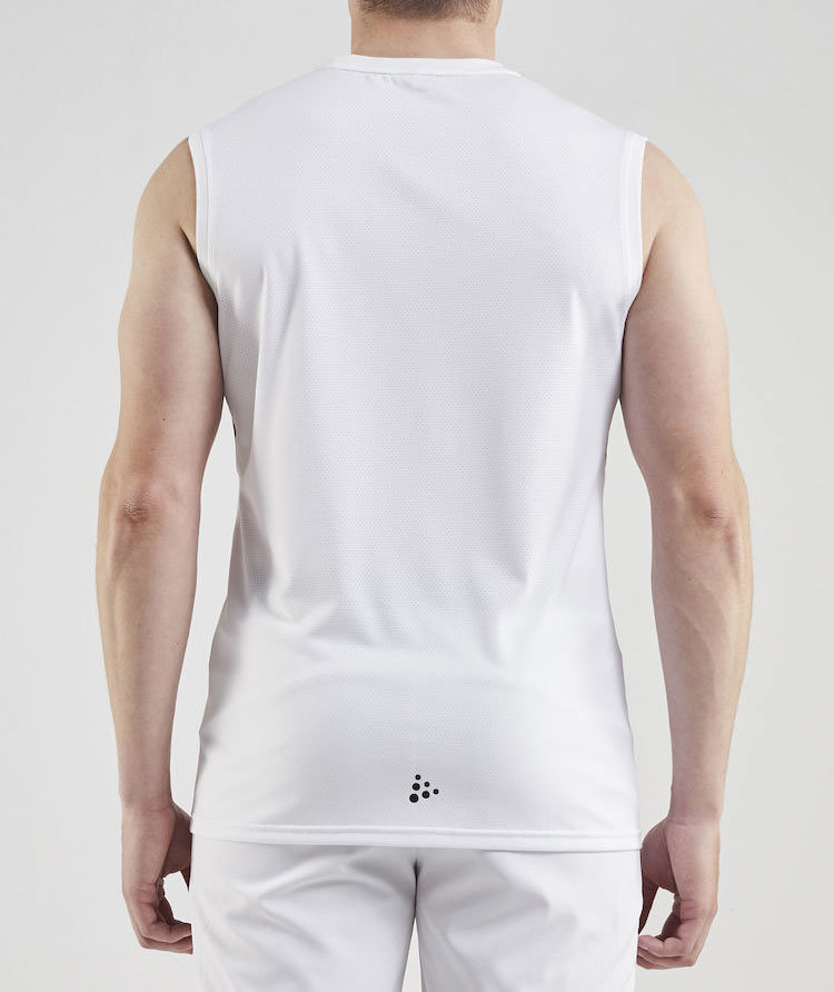 Craft Pro Control Impact tank top, White/black, large image number 2