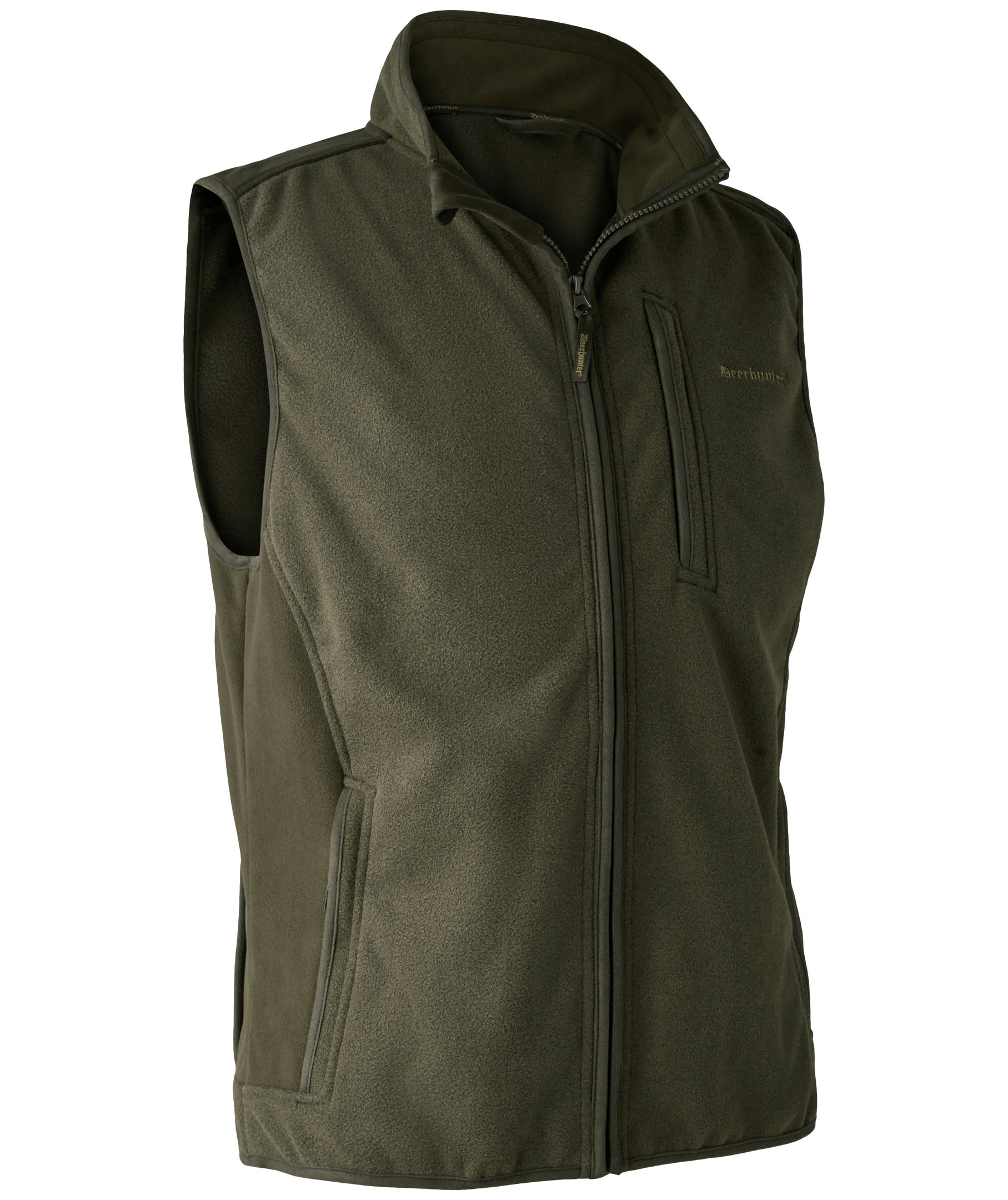 Deerhunter Gamekeeper fleecevest, Graphite green melange