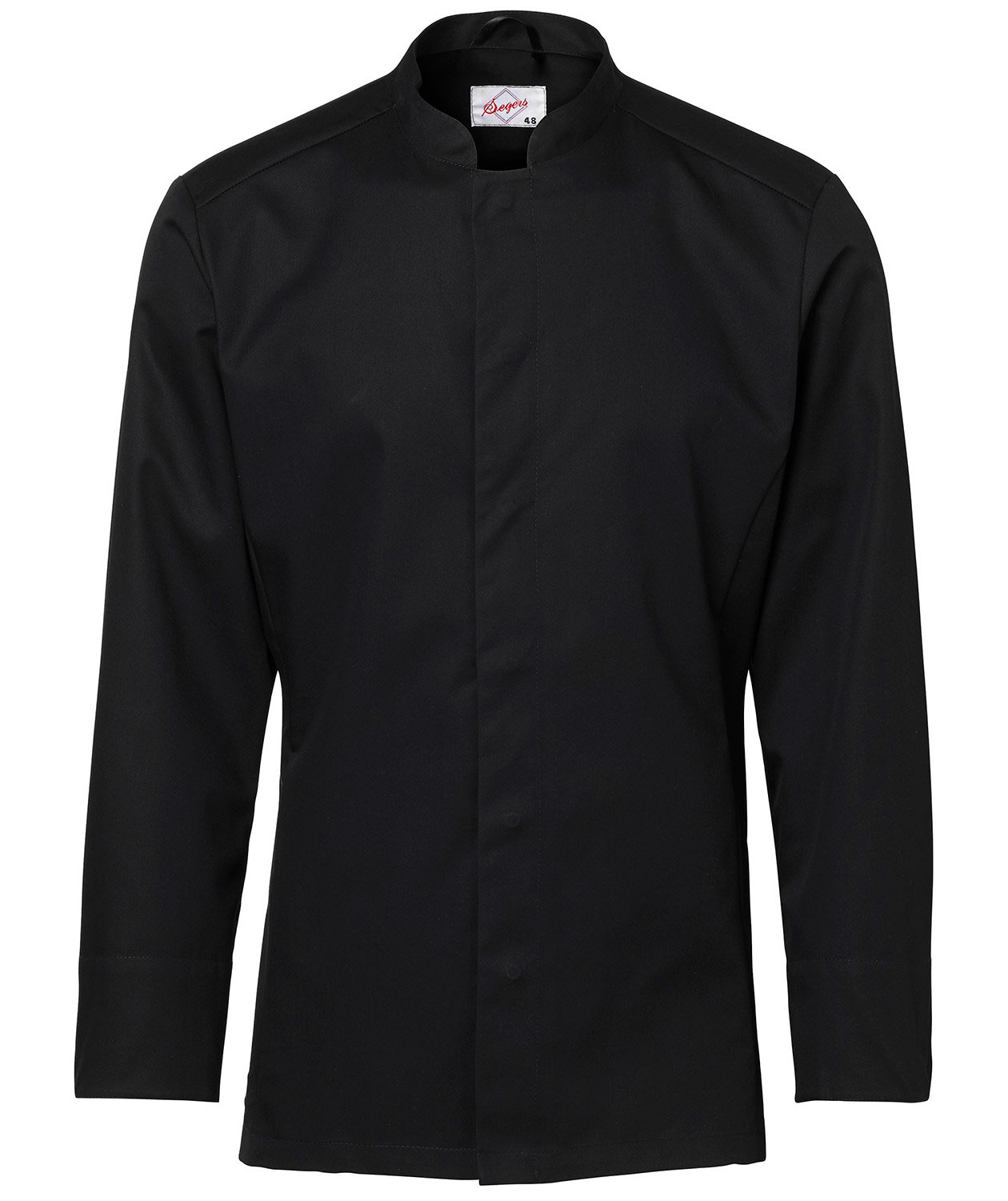 Segers modern fit kockskjorta, Svart