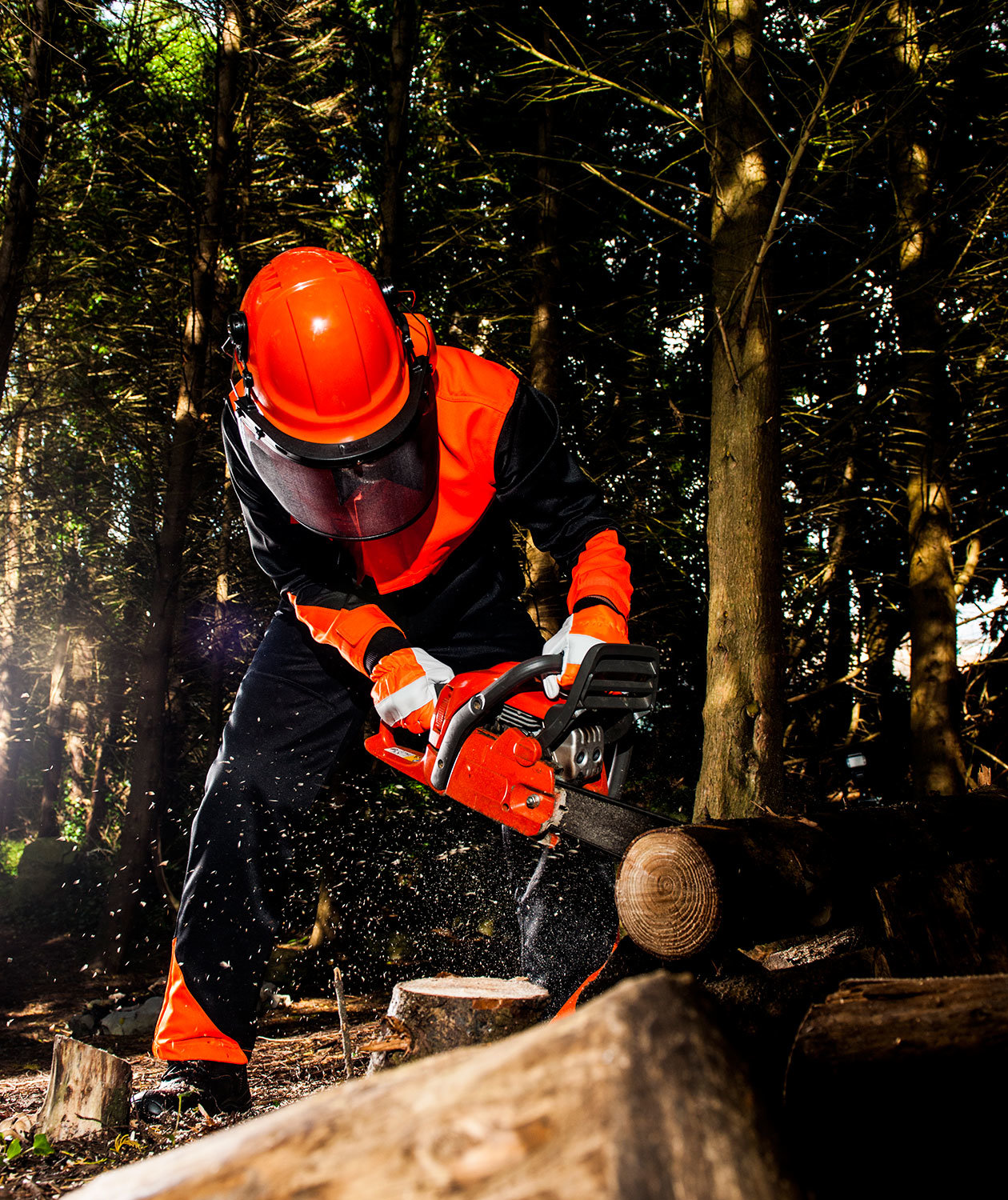 Portwest PW98 motors&aring;gs skyddshj&auml;lm, Orange, large image number 2