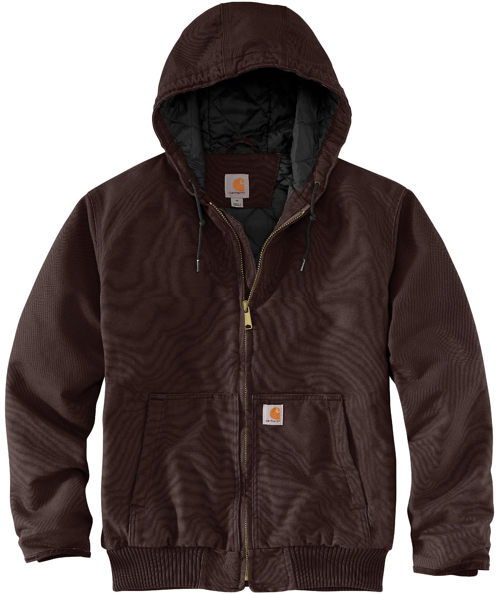 Carhartt Duck Active arbetsjacka, Dark brown, Dark brown, swatch