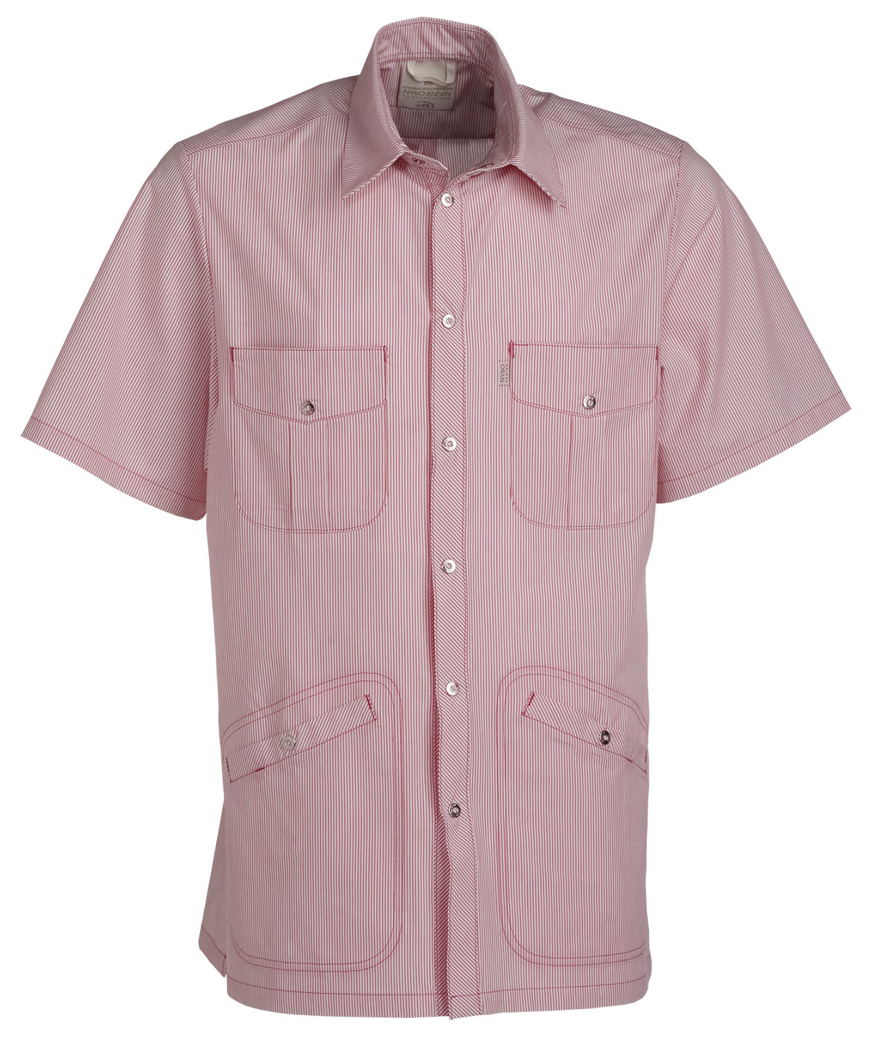 Nybo Workwear Fresh short-sleeved  shirt, Rosa