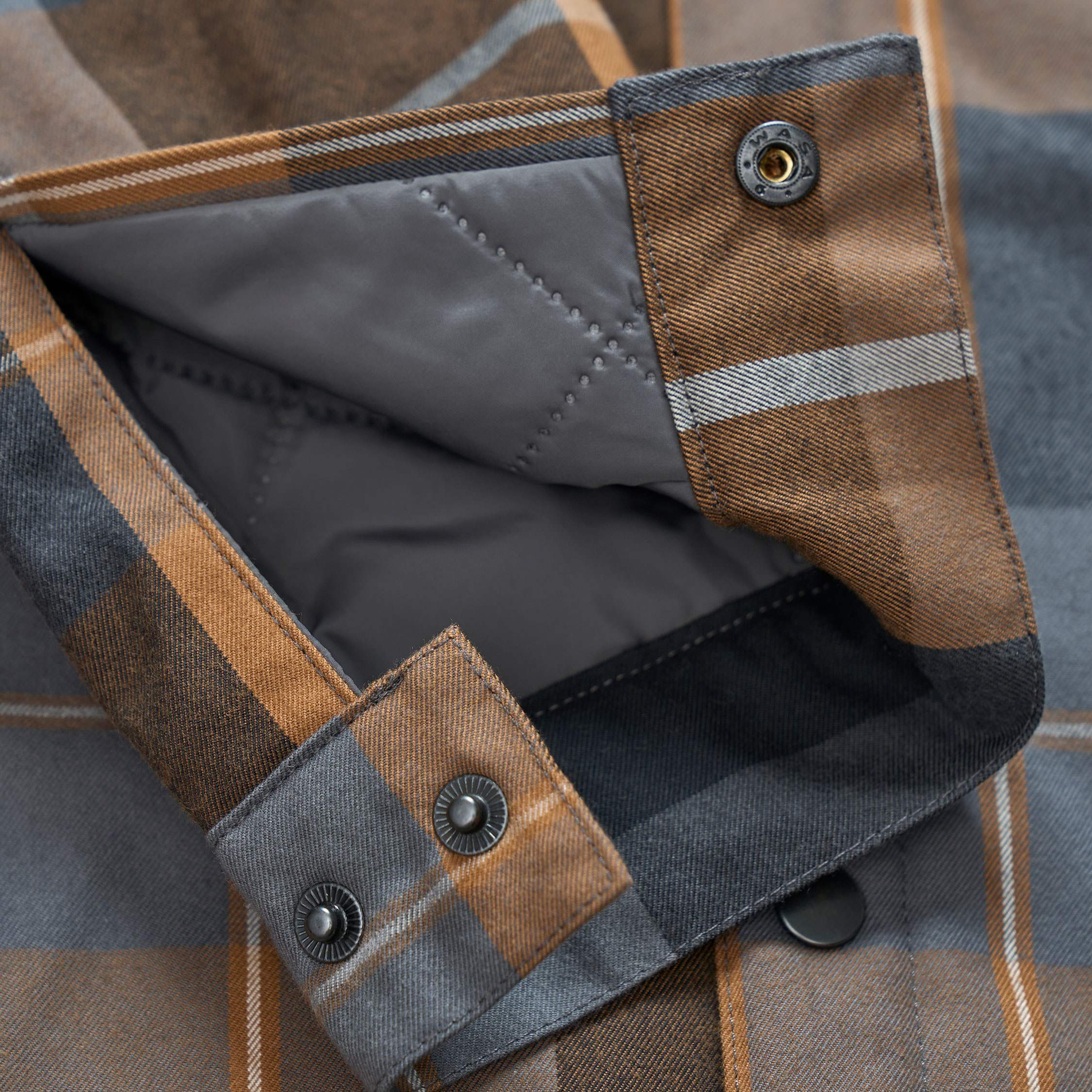 Mascot Customized flanell skjortejakke, N&oslash;ttebrun, large image number 9