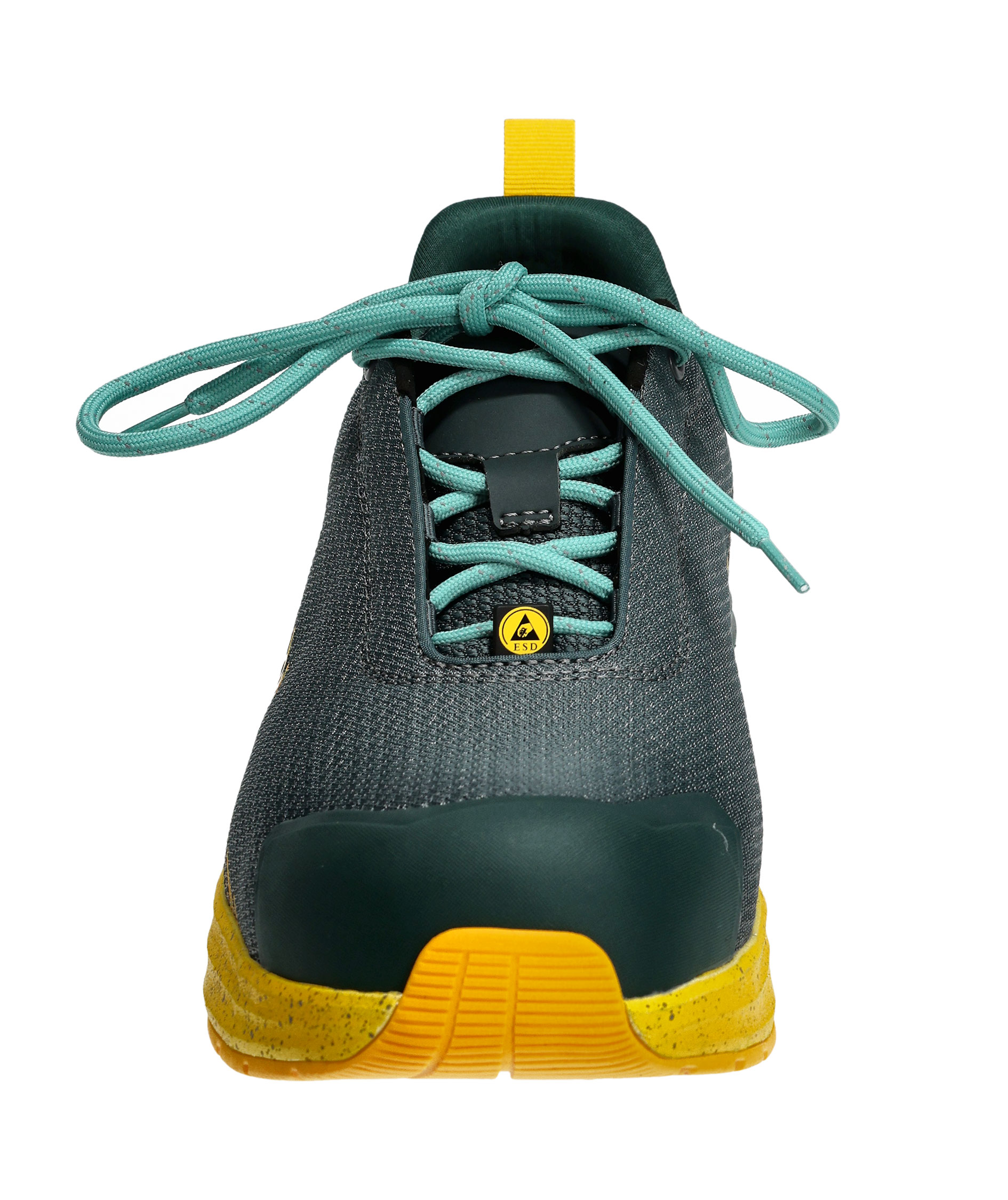 Mascot Customized women's safety shoes S1PS, Forest green/sun yellow, large image number 4