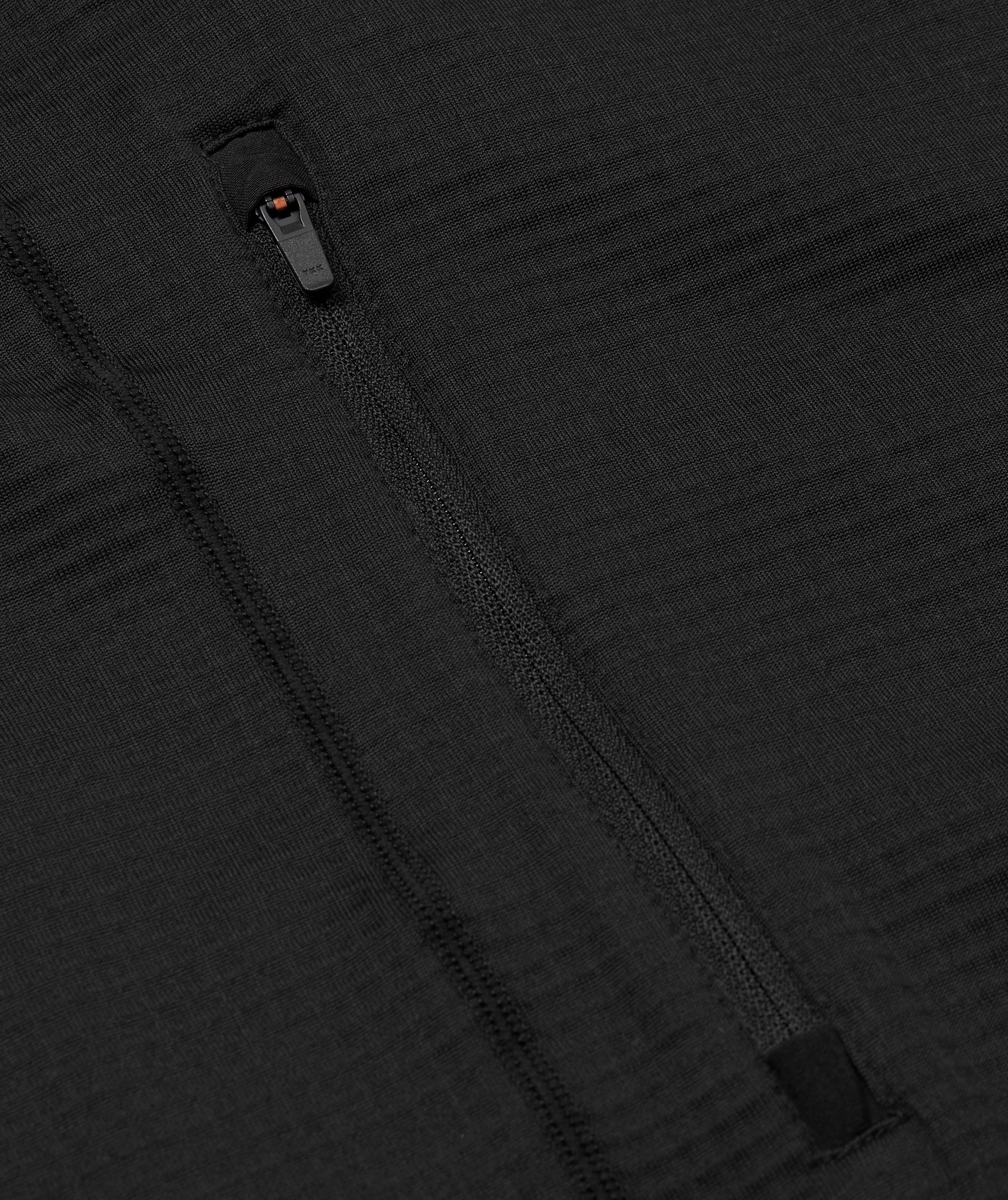 ID Stretch Komfort Fleecepullover, Schwarz, large image number 3