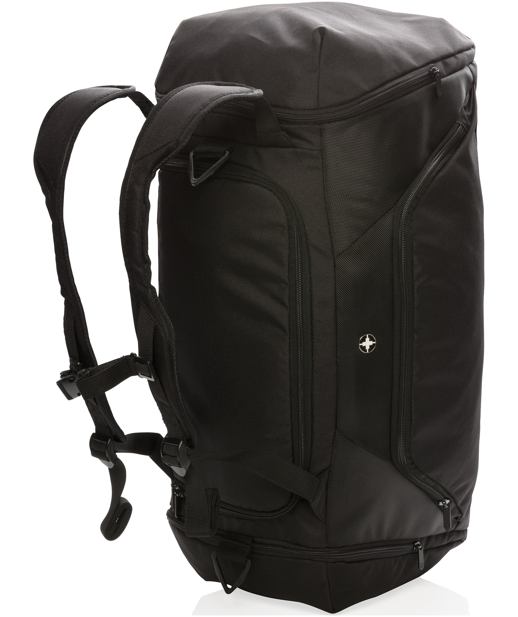 Swiss Peak RFID sportsbag 48L, Svart