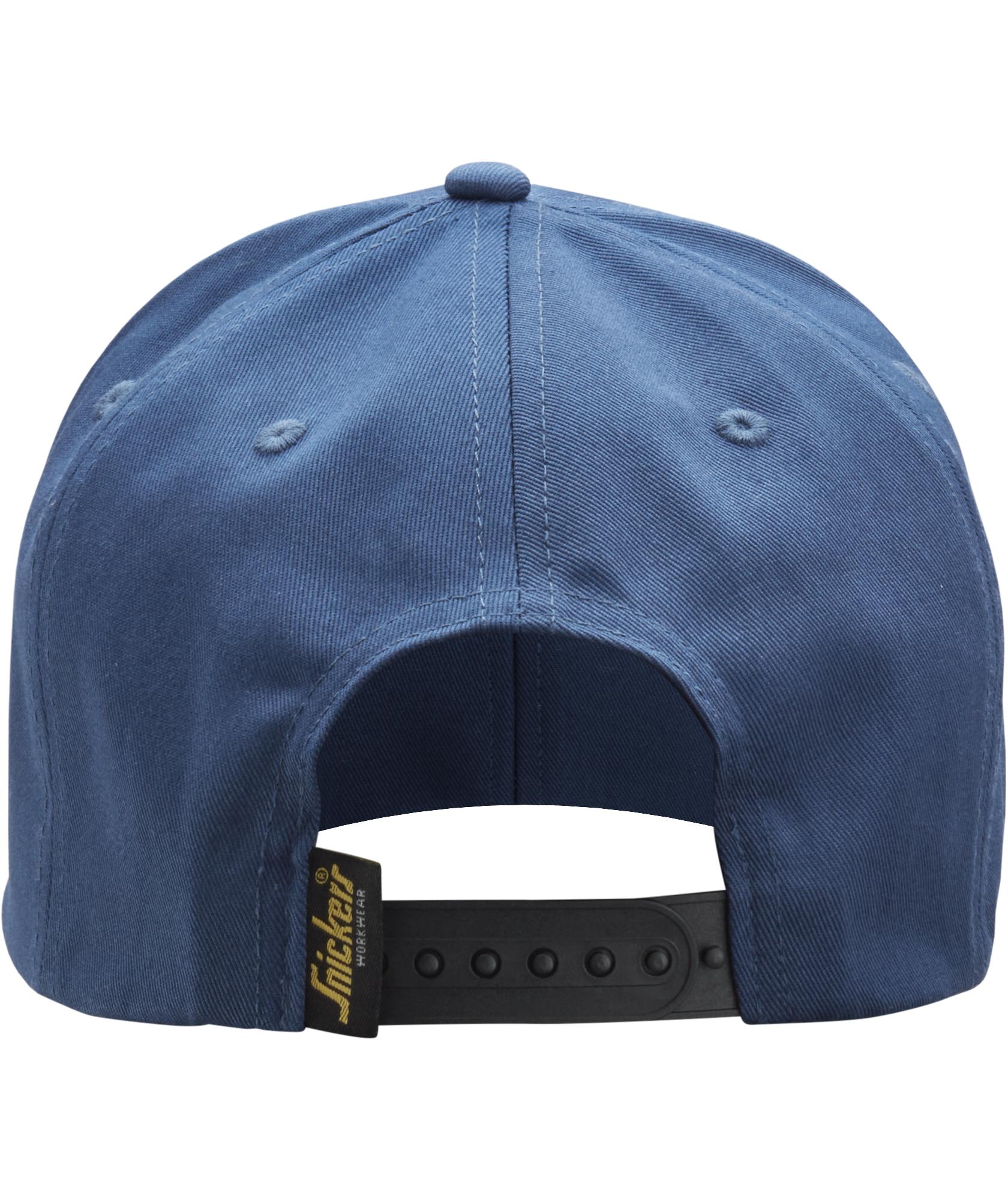 Snickers AllroundWork cap, Deep Blue/Black, Deep Blue/Black, large image number 2