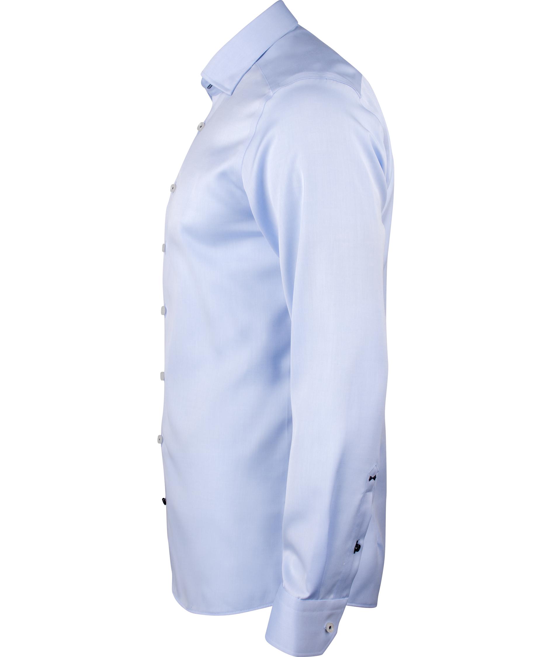 J. Harvest & Frost Twill Red Bow 122 regular fit skjorte, Sky Blue, large image number 2