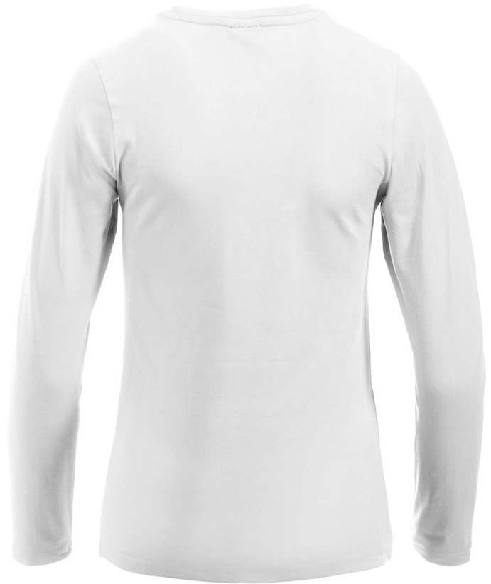 Clique Carolina l&aring;ng&auml;rmad T-shirt dam, Vit