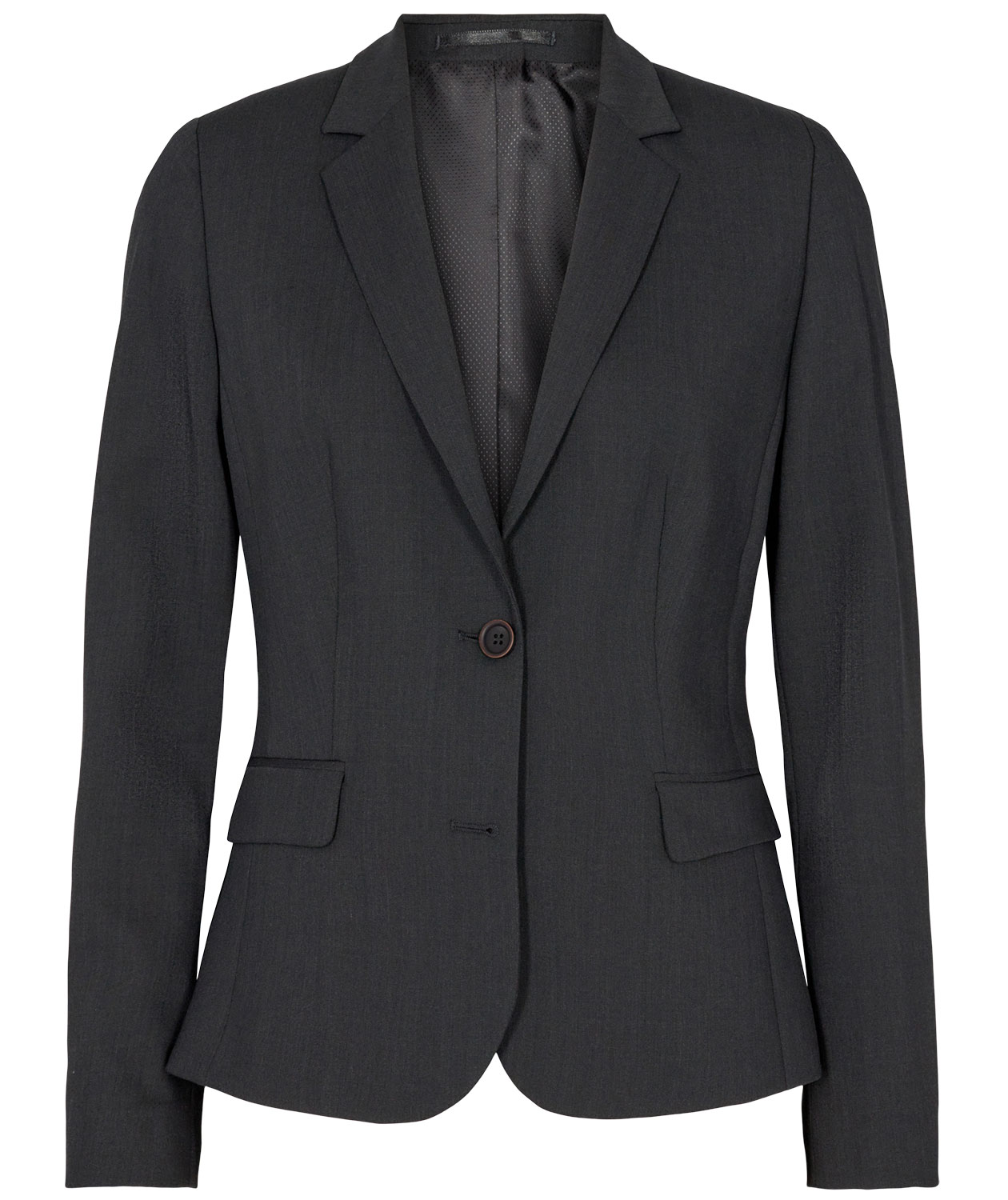 Sunwill Traveller Bistretch Modern fit dame blazer, Charcoal