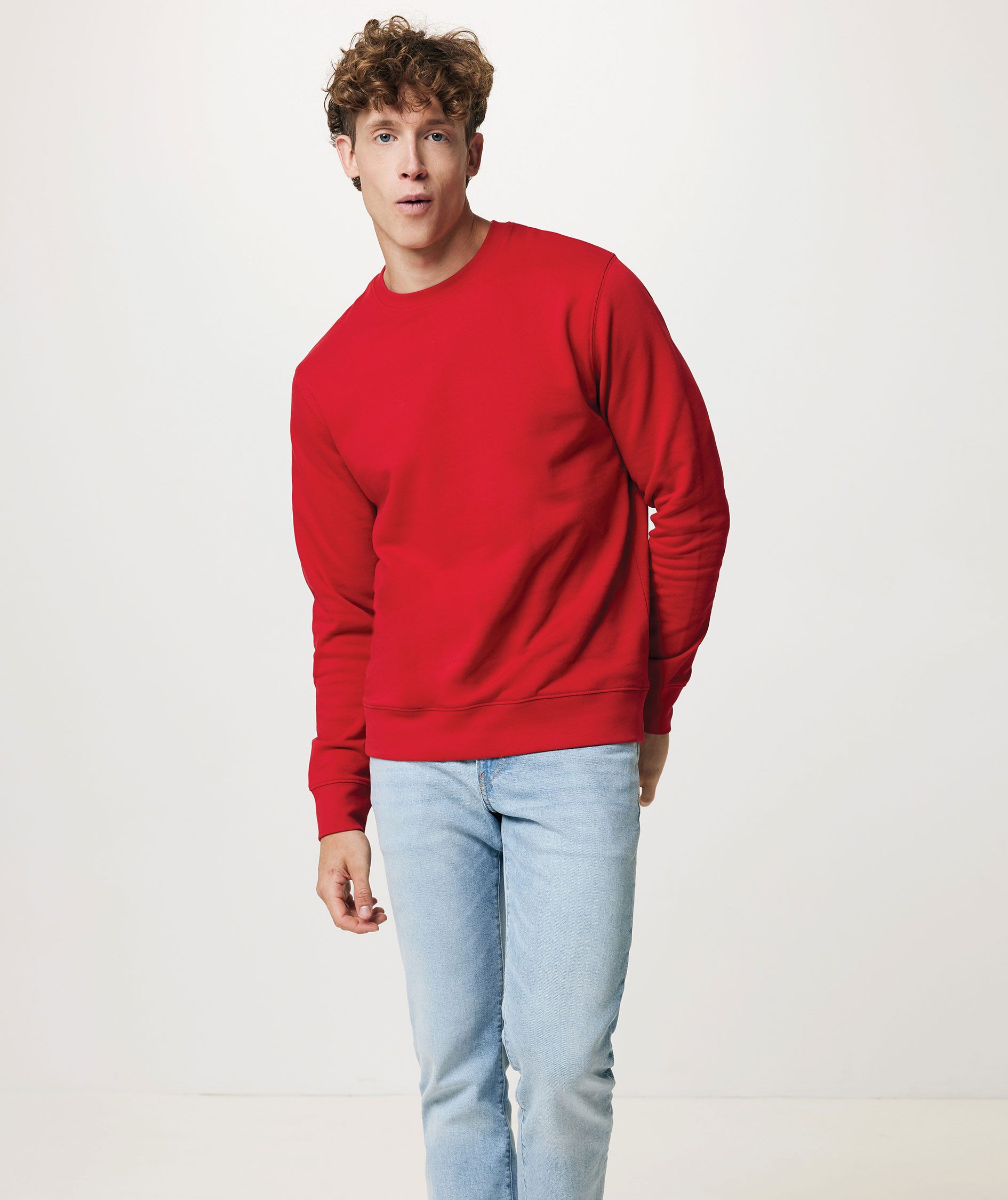 Iqoniq Etosha sweatshirt, Red, large image number 14