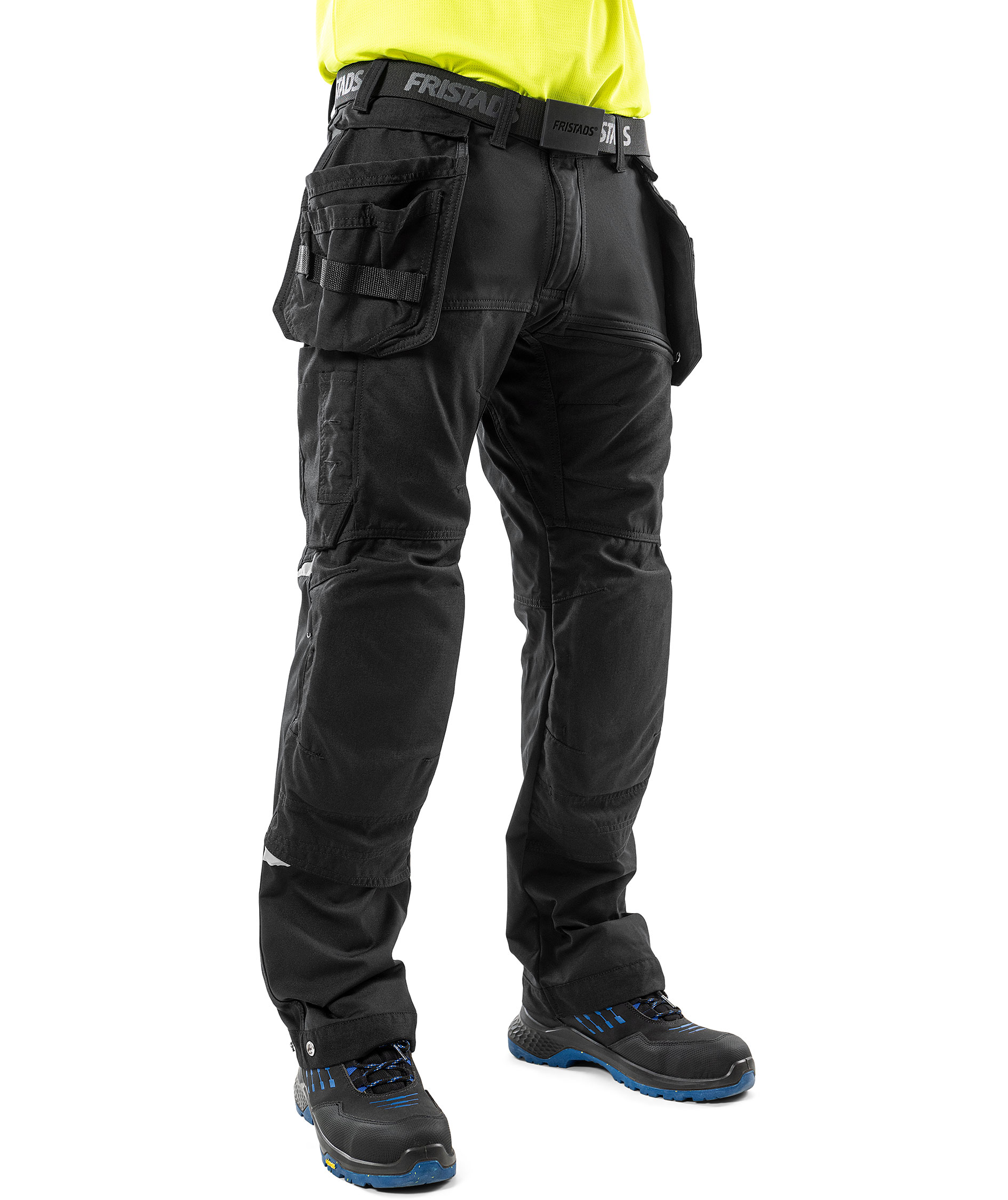 Fristads craftsman trousers 2830 GSTT full stretch, Black, large image number 6