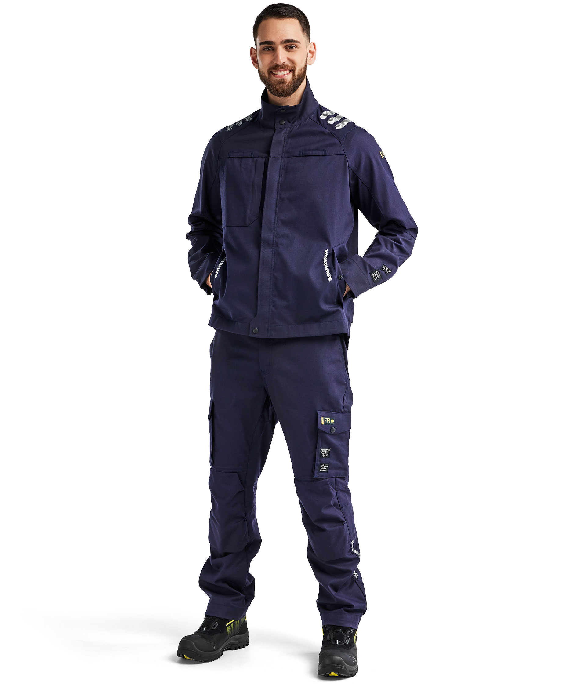 Bl&aring;kl&auml;der FR work jacket