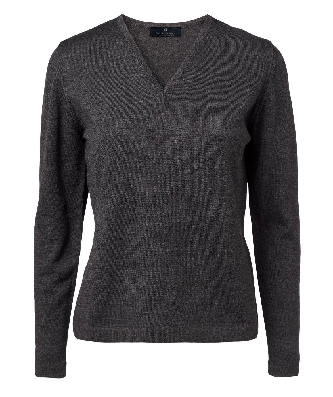 CC55 Copenhagen stickad tr&ouml;ja dam, Charcoal