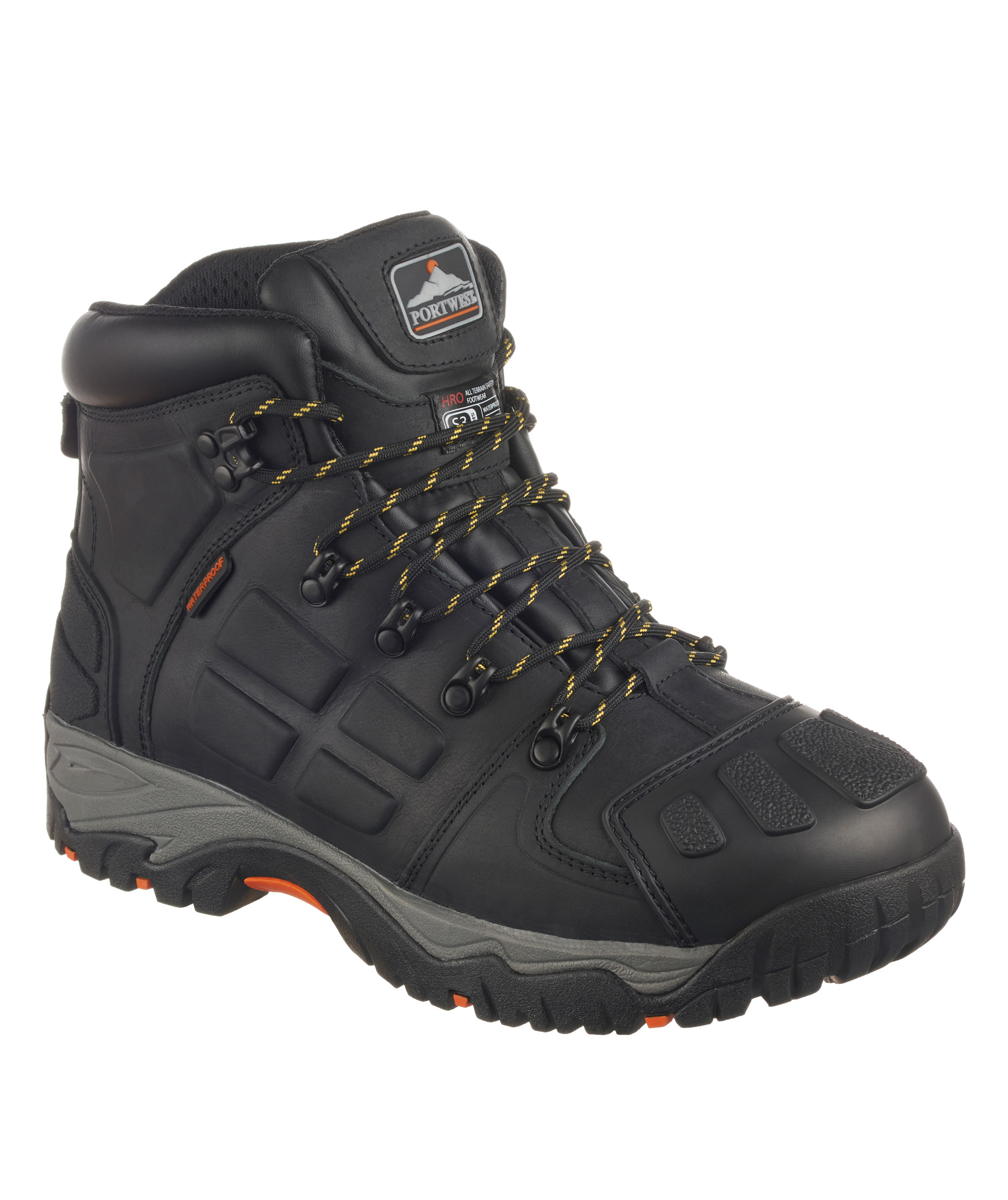 Portwest FT05 Steelite Monsal Sicherheitsstiefeletten S3, Schwarz